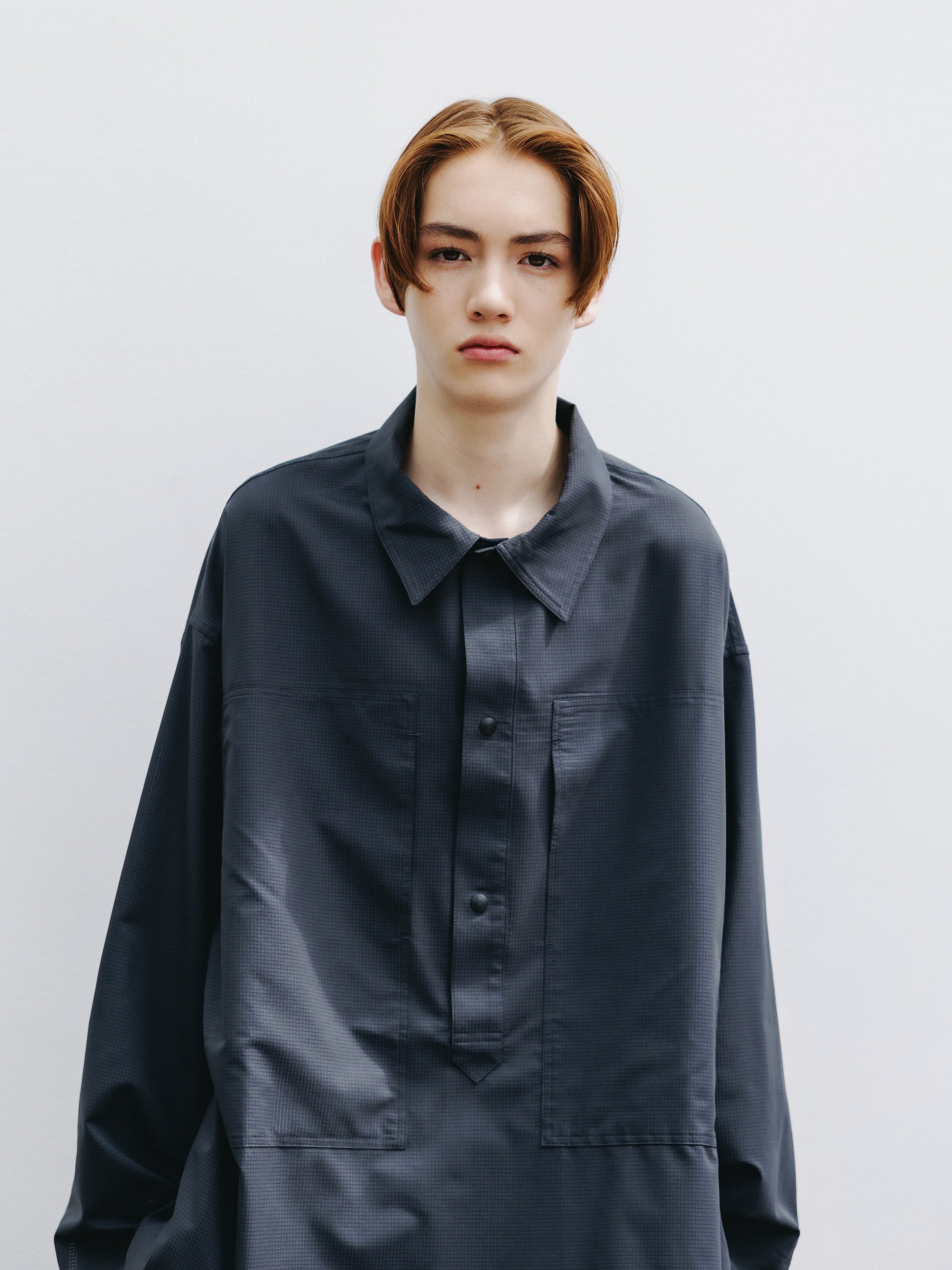 COOLDOTS® M-35 PULLOVER JACKET (CHARCOAL)