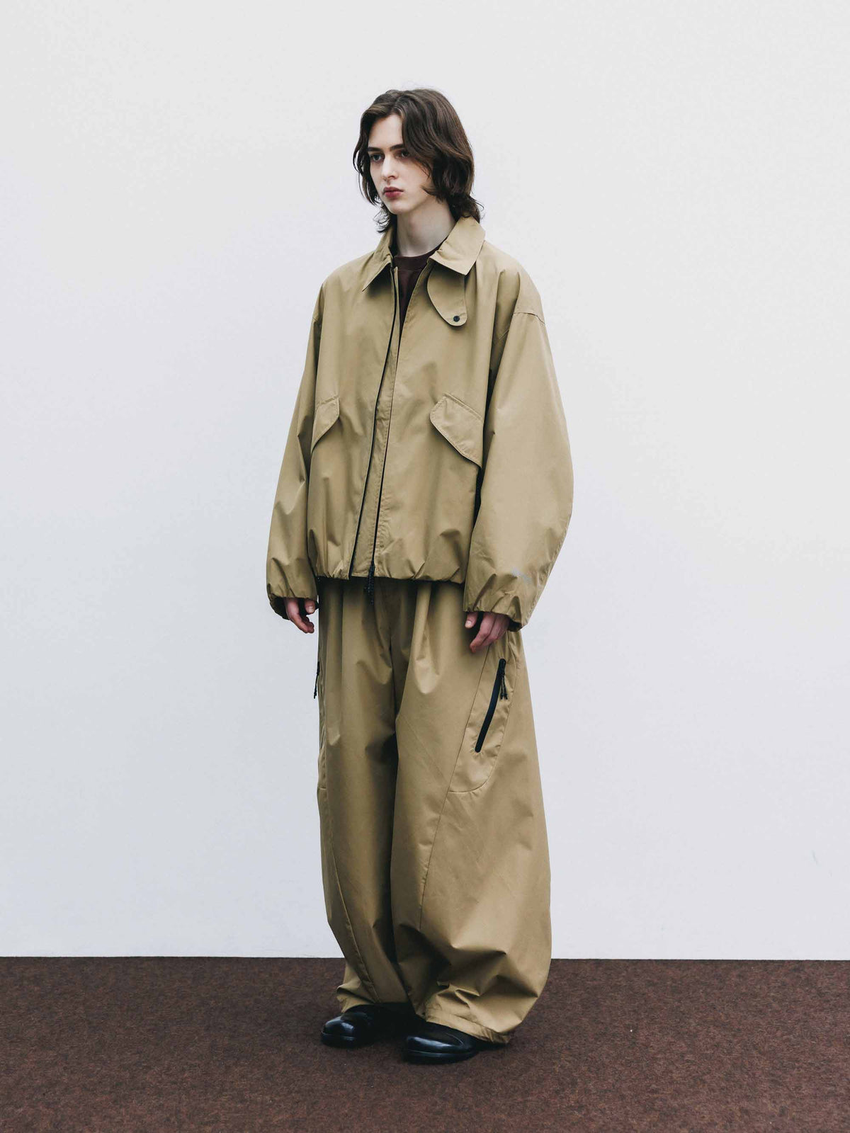 【9.23 WED 20:00- IN STOCK】+phenix WINDSTOPPER® by GORE-TEX LABS TECH MASSIVE TWISTED PANTS (CAMEL BEIGE)