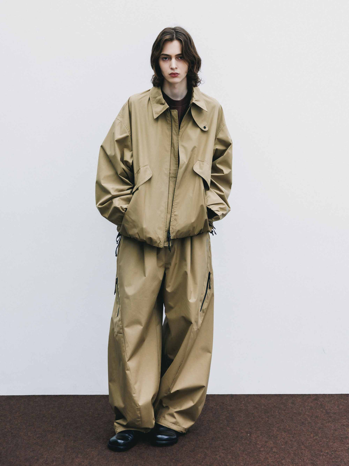 【9.12 SAT 20:00- IN STOCK】+phenix WINDSTOPPER® by GORE-TEX LABS CITY FLIGHT JACKET (CAMEL BEIGE)