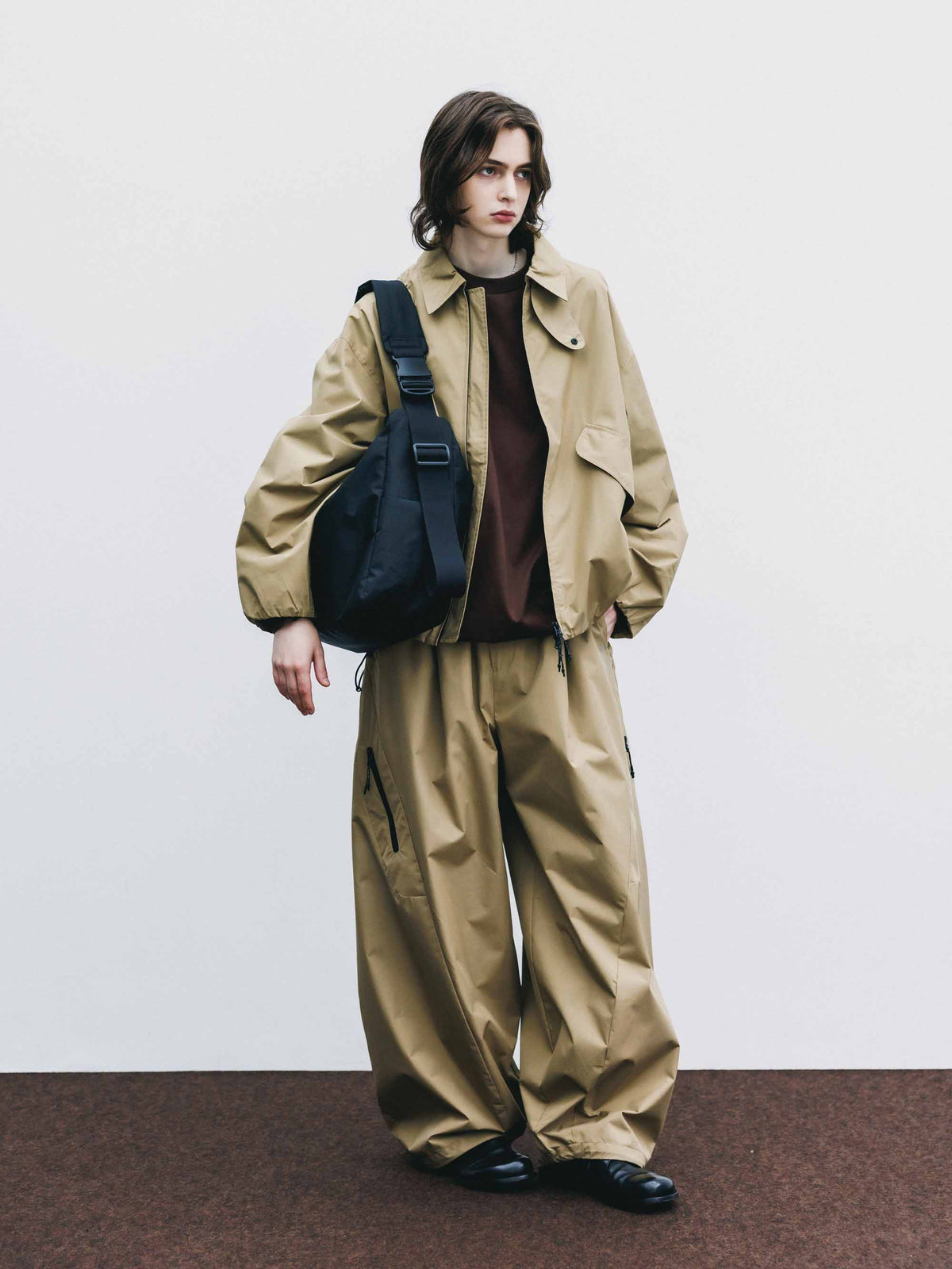 【9.23 WED 20:00- IN STOCK】+phenix WINDSTOPPER® by GORE-TEX LABS TECH MASSIVE TWISTED PANTS (CAMEL BEIGE)