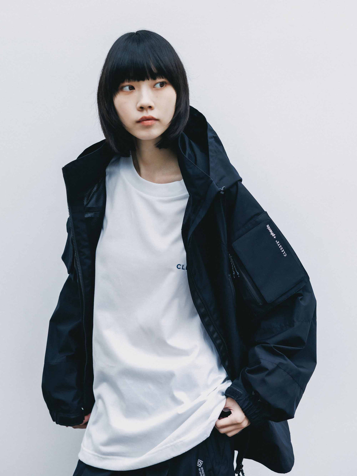 【9.23 WED 20:00- IN STOCK】+phenix WINDSTOPPER® by GORE-TEX LABS CITY MILITARY JACKET (BLACK)