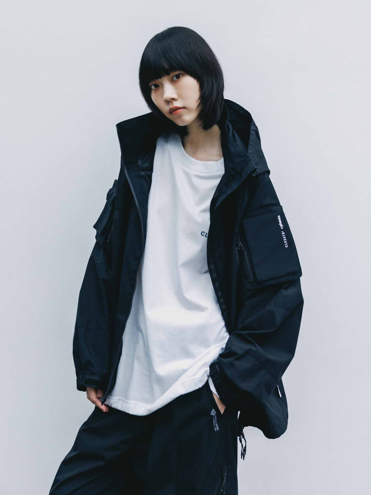 【9.23 WED 20:00- IN STOCK】+phenix WINDSTOPPER® by GORE-TEX LABS CITY MILITARY JACKET (BLACK)