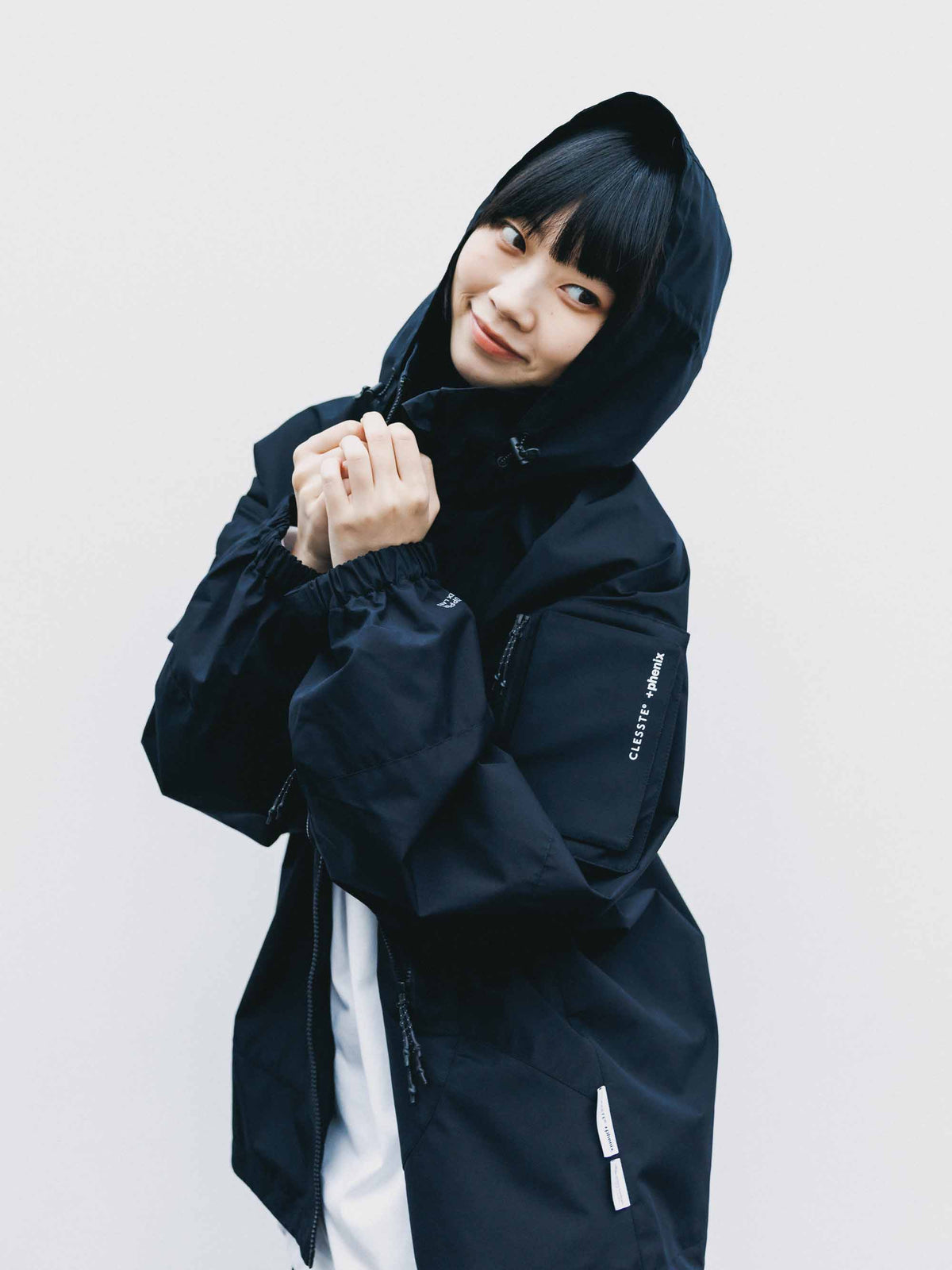 【9.23 WED 20:00- IN STOCK】+phenix WINDSTOPPER® by GORE-TEX LABS CITY MILITARY JACKET (BLACK)