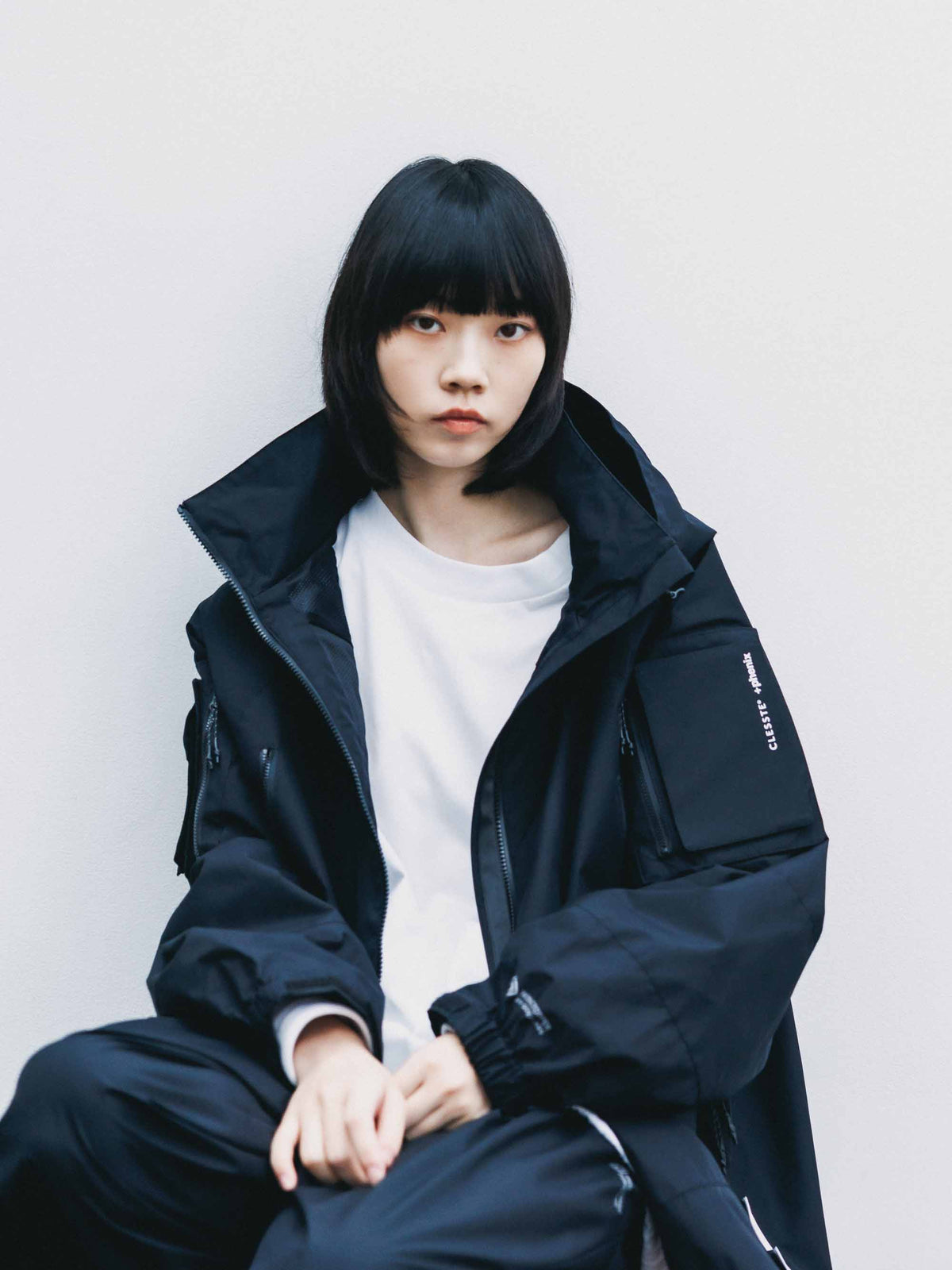 【9.23 WED 20:00- IN STOCK】+phenix WINDSTOPPER® by GORE-TEX LABS CITY MILITARY JACKET (BLACK)