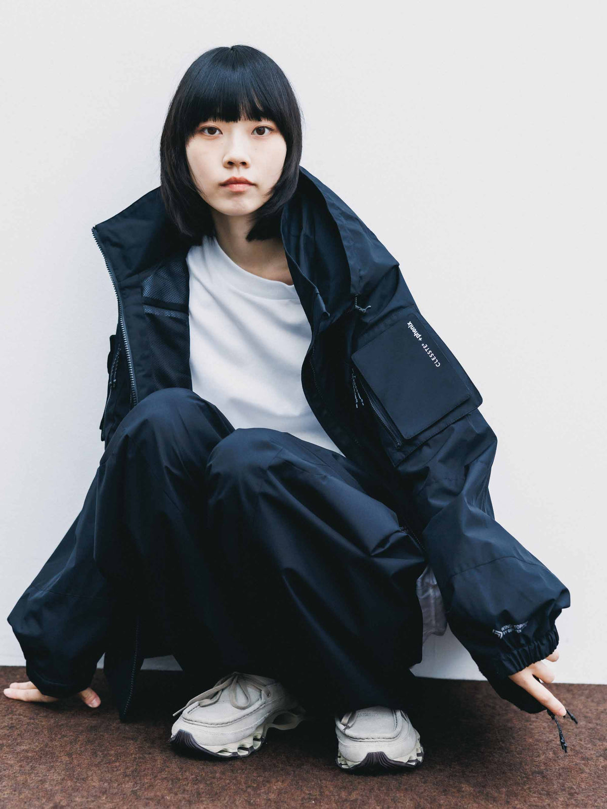 【9.23 WED 20:00- IN STOCK】+phenix WINDSTOPPER® by GORE-TEX LABS CITY MILITARY JACKET (BLACK)