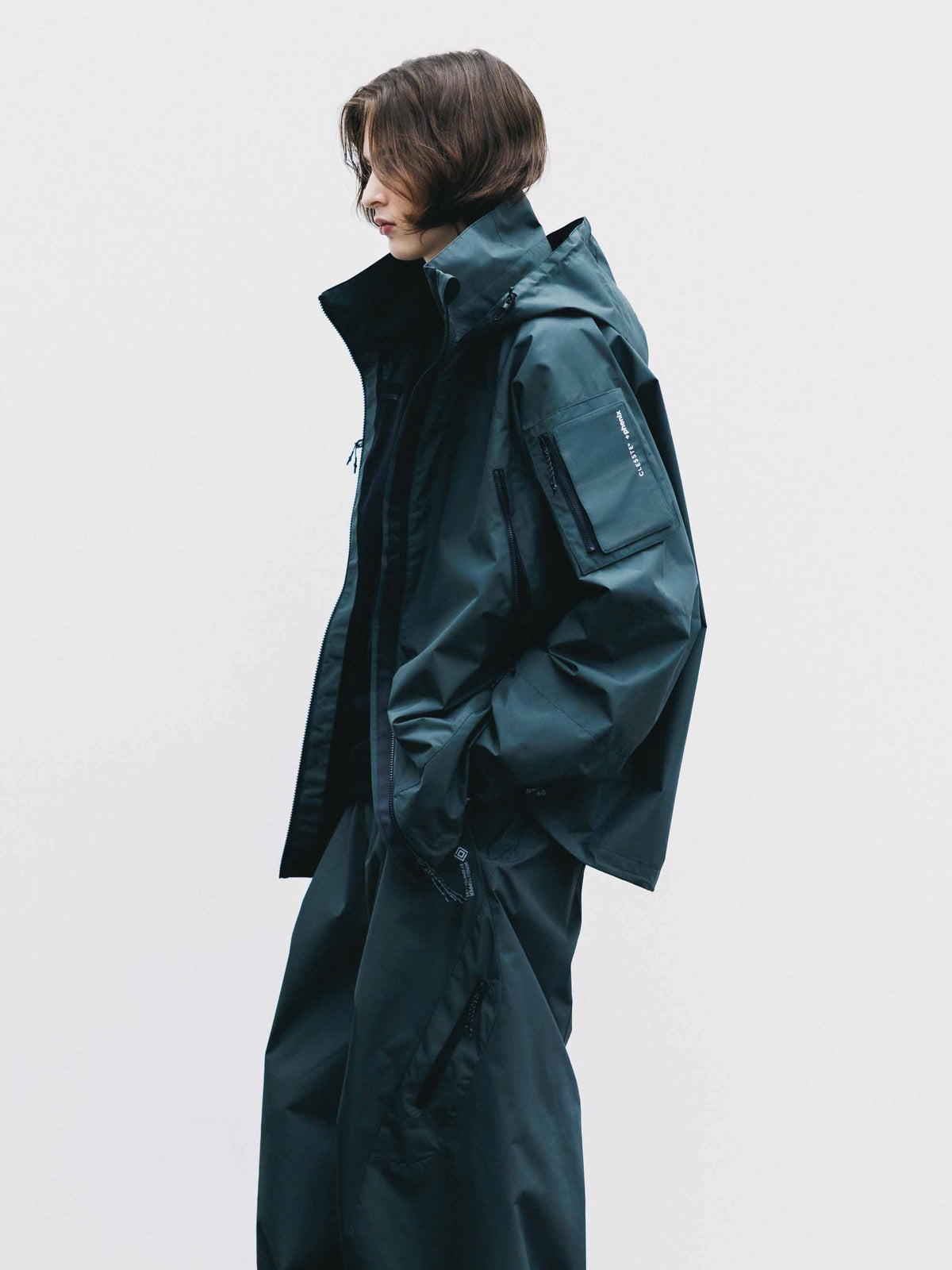 【9.23 WED 20:00- IN STOCK】+phenix WINDSTOPPER® by GORE-TEX LABS CITY MILITARY JACKET (ASPHALT GRAY)
