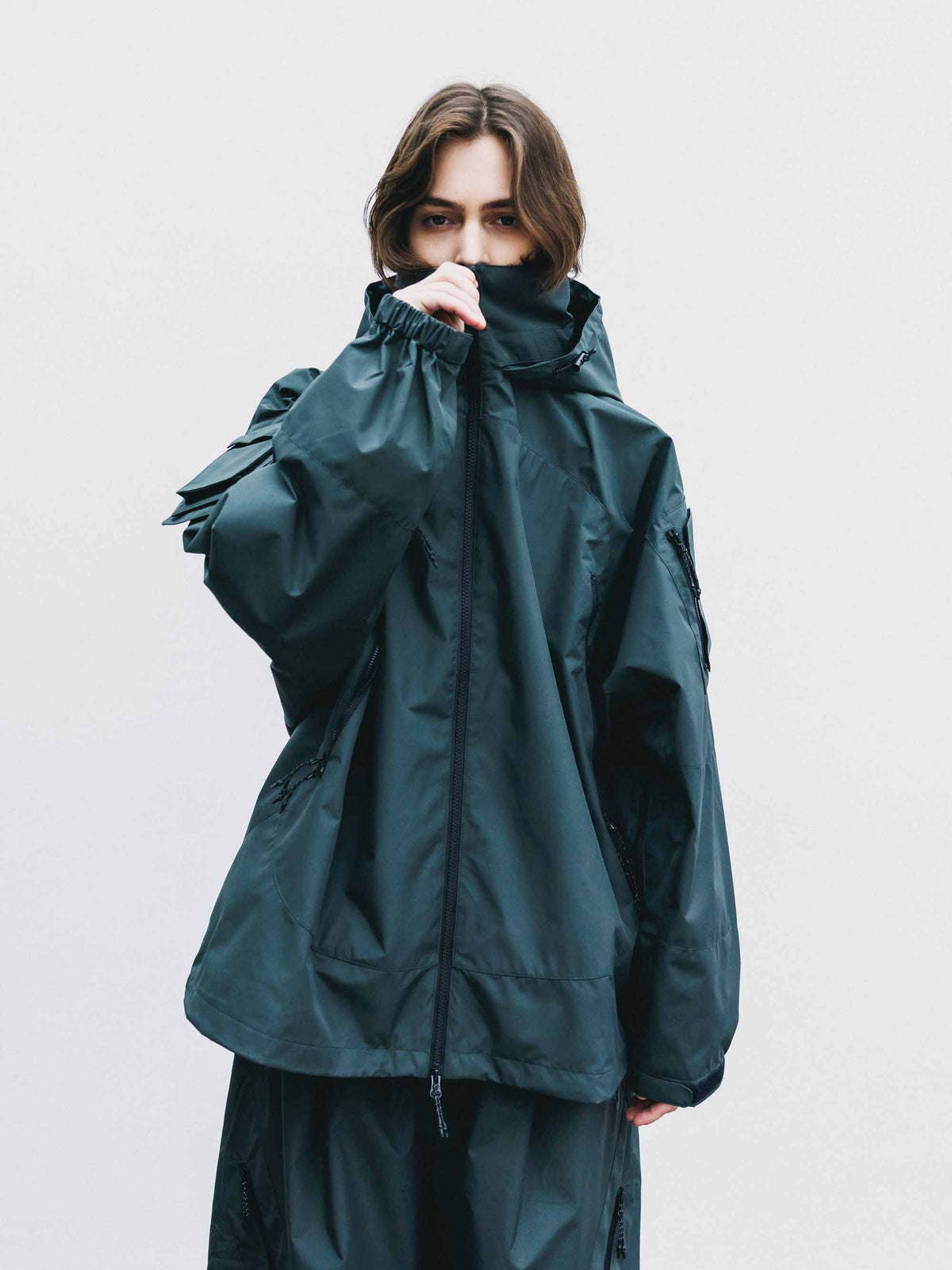 【9.23 WED 20:00- IN STOCK】+phenix WINDSTOPPER® by GORE-TEX LABS CITY MILITARY JACKET (ASPHALT GRAY)