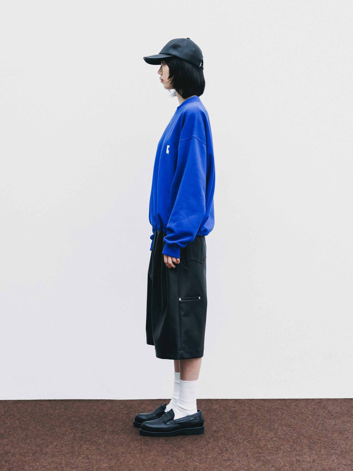 【9.23 WED 20:00- IN STOCK】"C×CONCEPT" SWEATSHIRT WITH DRAWSTRINGS (BLUE)
