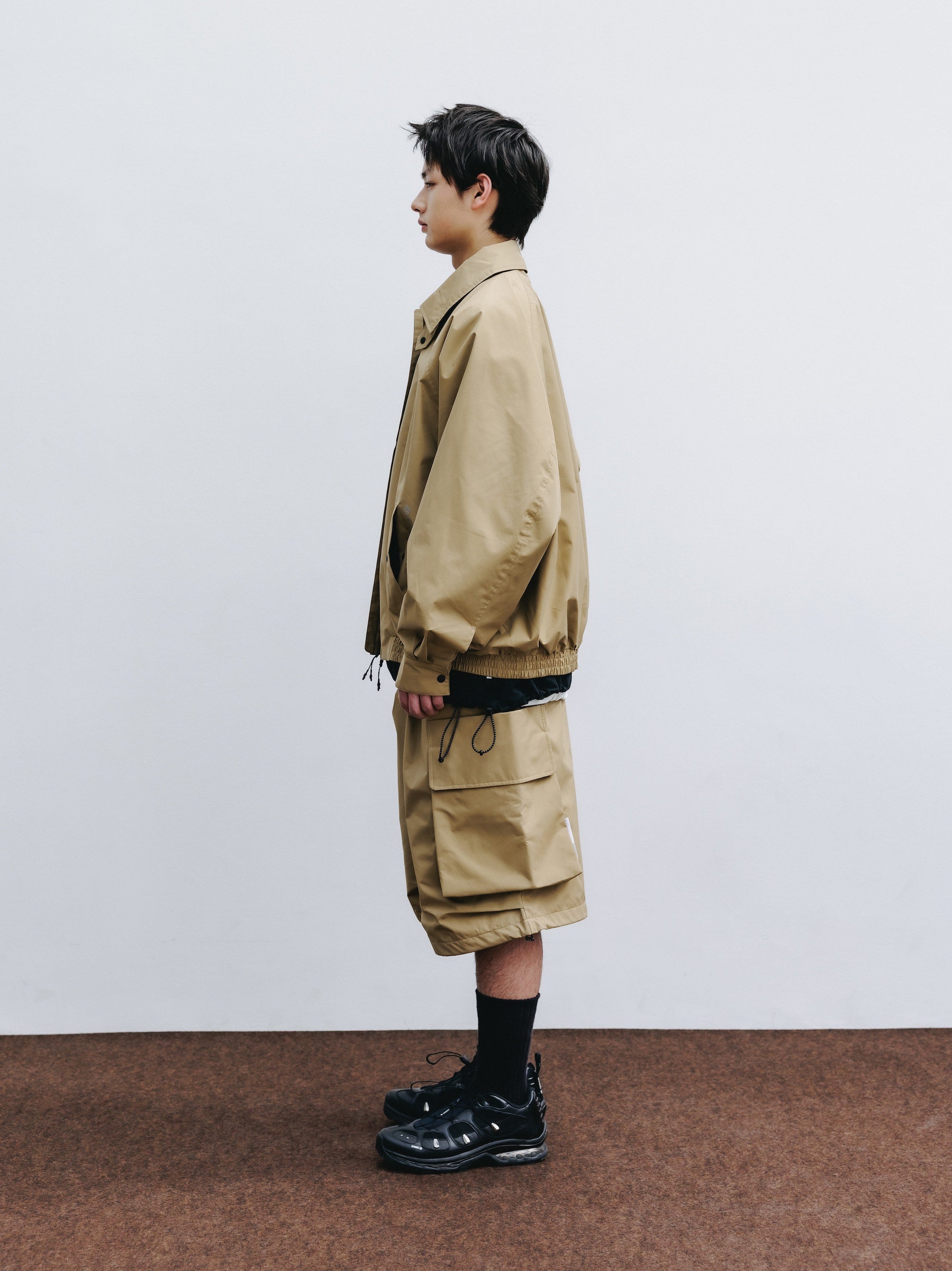 +phenix WINDSTOPPER® by GORE-TEX LABS CITY MILITARY HALF PANTS 001 (CAMEL BEIGE)