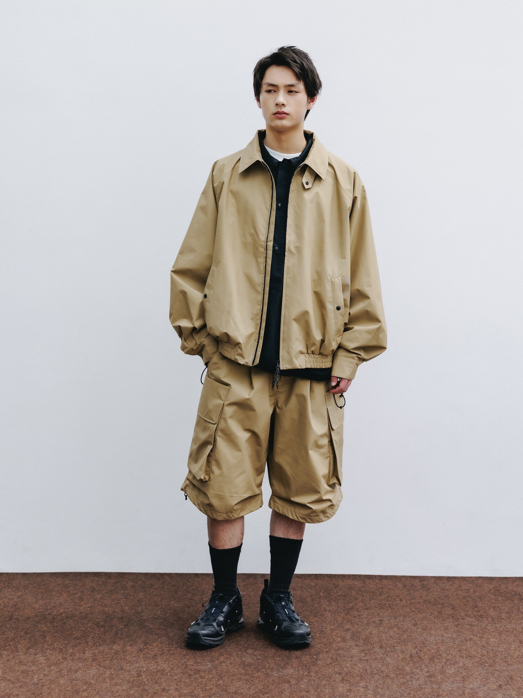 +phenix WINDSTOPPER® by GORE-TEX LABS ACTIVE CITY UTILITY JACKET (CAMEL BEIGE)