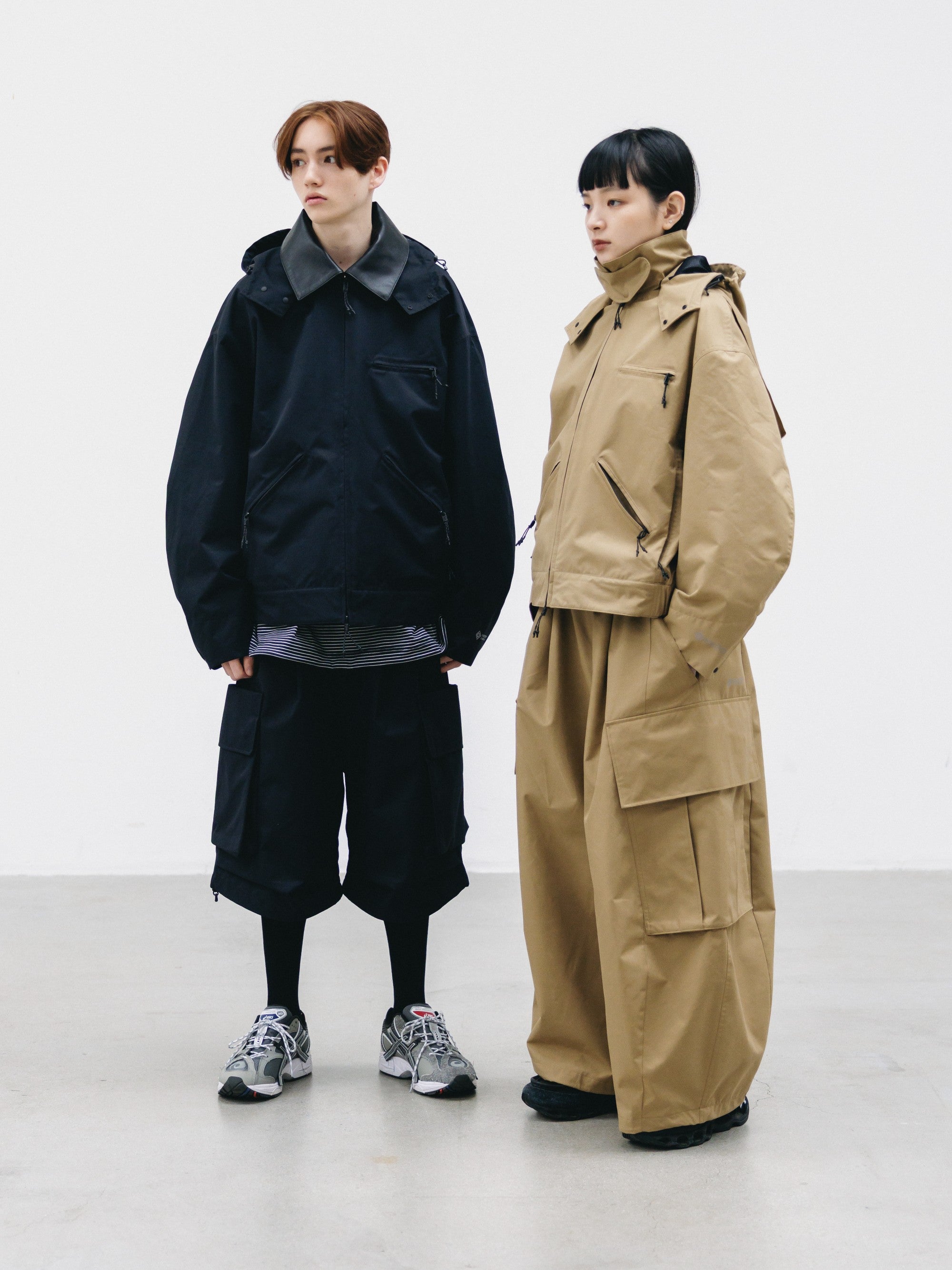 【6.27 SAT 20:00- IN STOCK】+phenix WINDSTOPPER® by GORE-TEX LABS TWILL CITY MILITARY HALF PANTS 001 (BLACK)