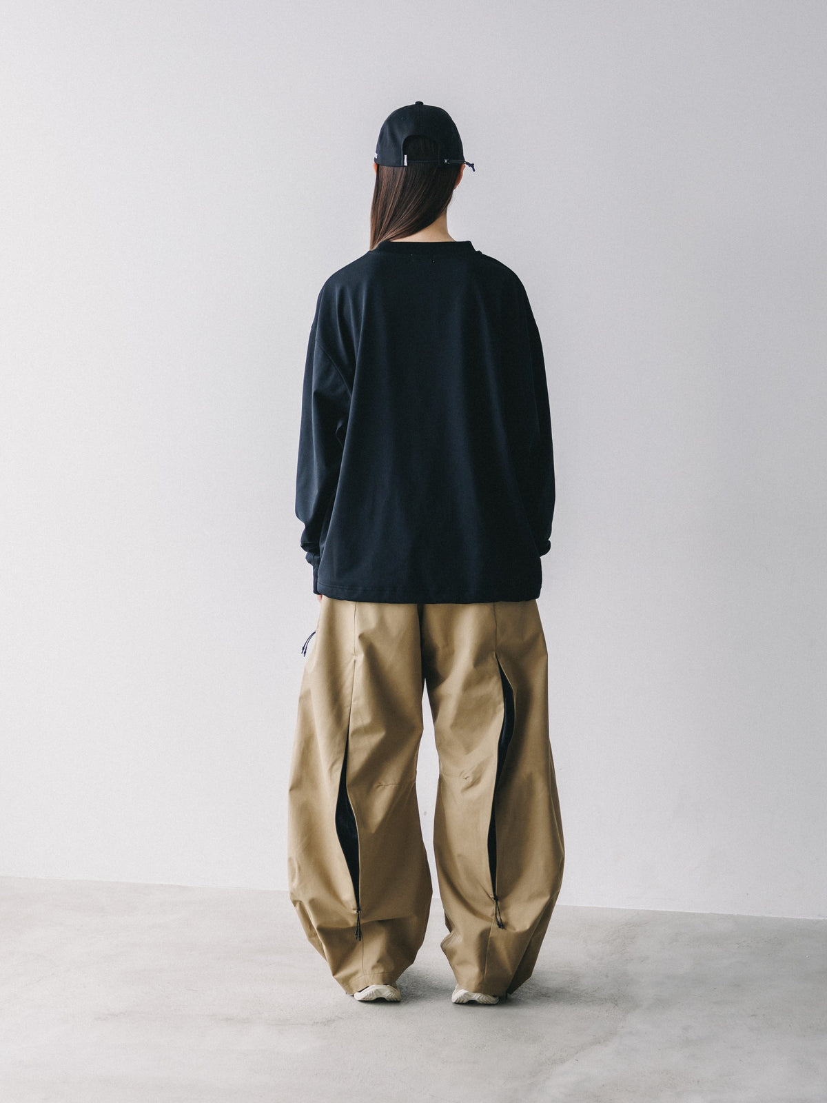 【10.17 SAT 20:00- IN STOCK】 TECH POCKET L/S T-SHIRT (BLACK)