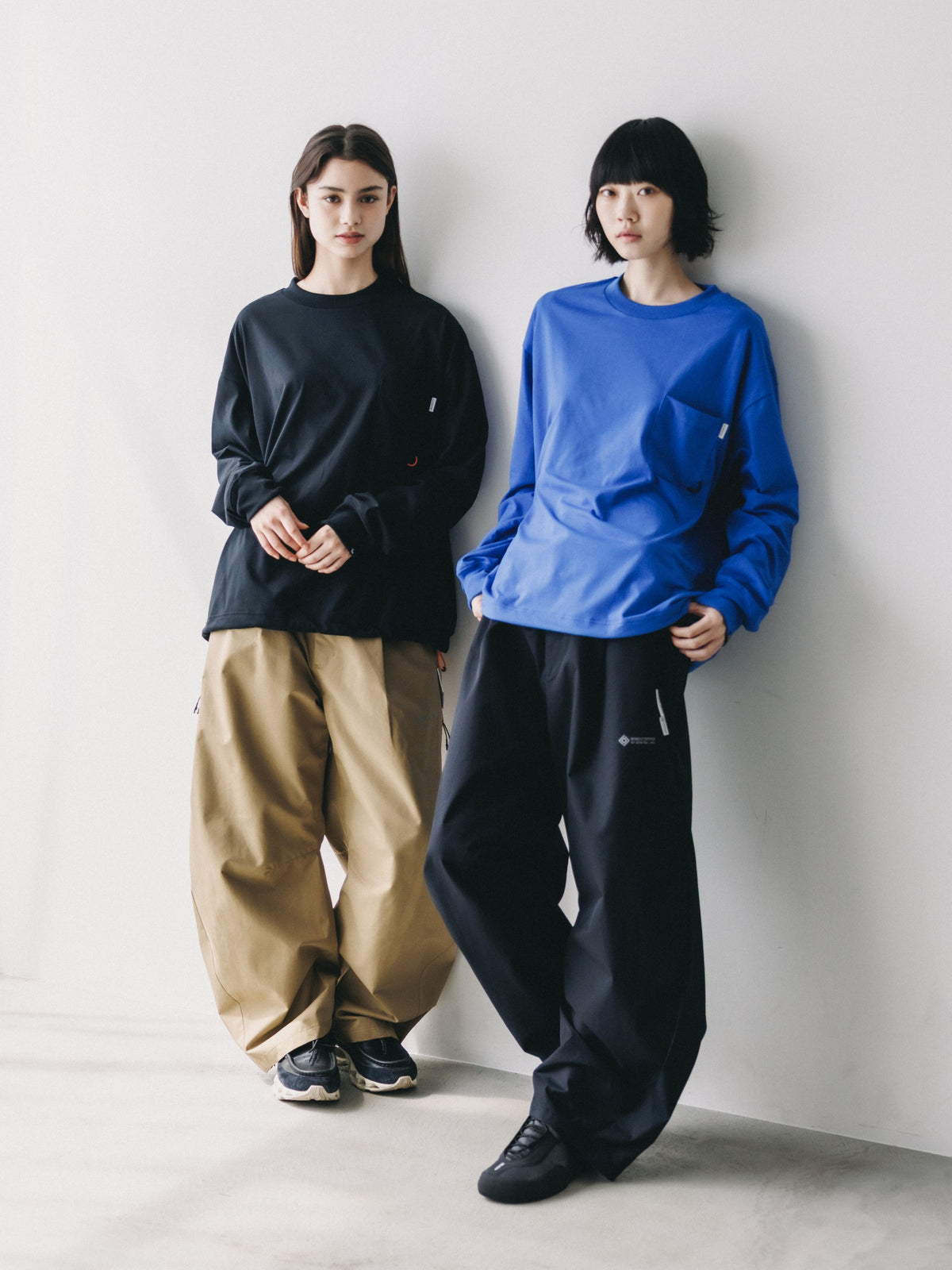 【10.17 SAT 20:00- IN STOCK】 TECH POCKET L/S T-SHIRT (BLACK)