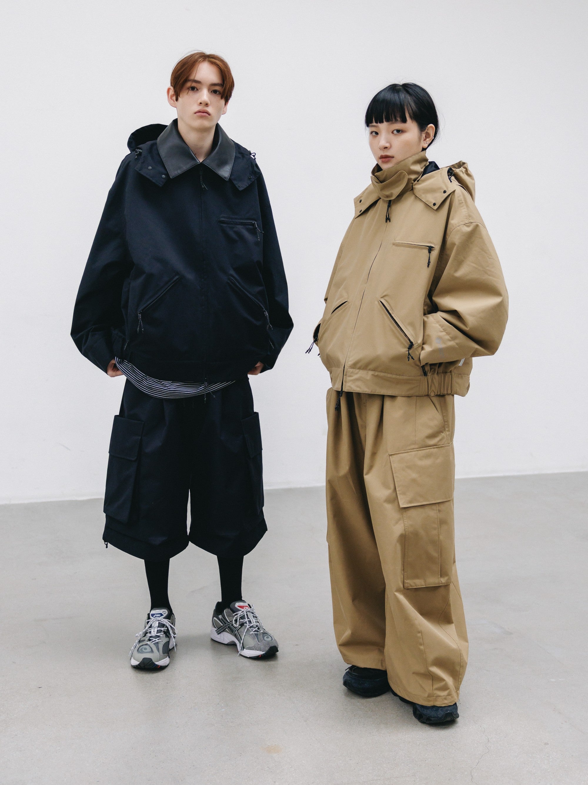 【6.27 SAT 20:00- IN STOCK】+phenix WINDSTOPPER® by GORE-TEX LABS TWILL CITY MILITARY HALF PANTS 001 (BLACK)