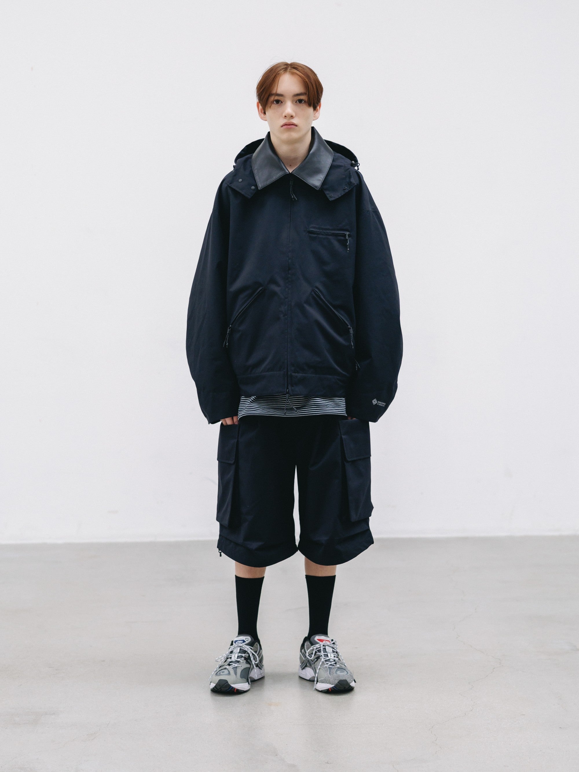 【6.27 SAT 20:00- IN STOCK】+phenix WINDSTOPPER® by GORE-TEX LABS TWILL CITY MILITARY HALF PANTS 001 (BLACK)