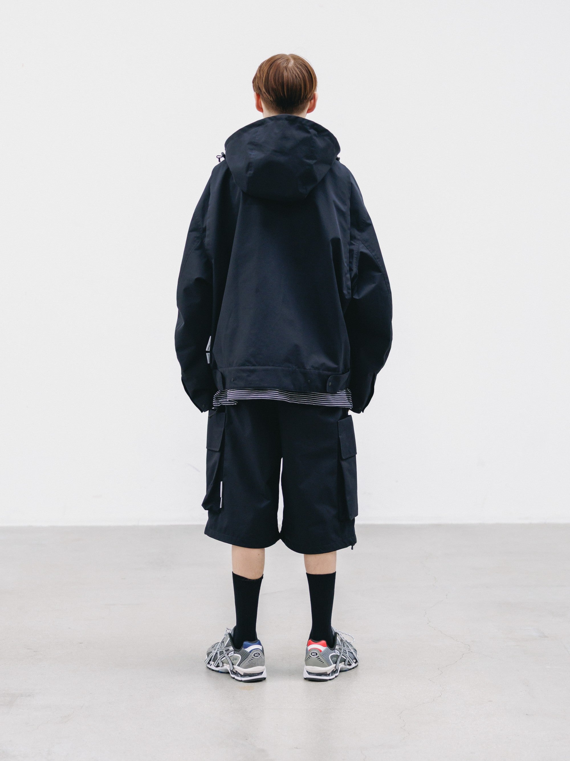 【6.27 SAT 20:00- IN STOCK】+phenix WINDSTOPPER® by GORE-TEX LABS TWILL CITY MILITARY HALF PANTS 001 (BLACK)