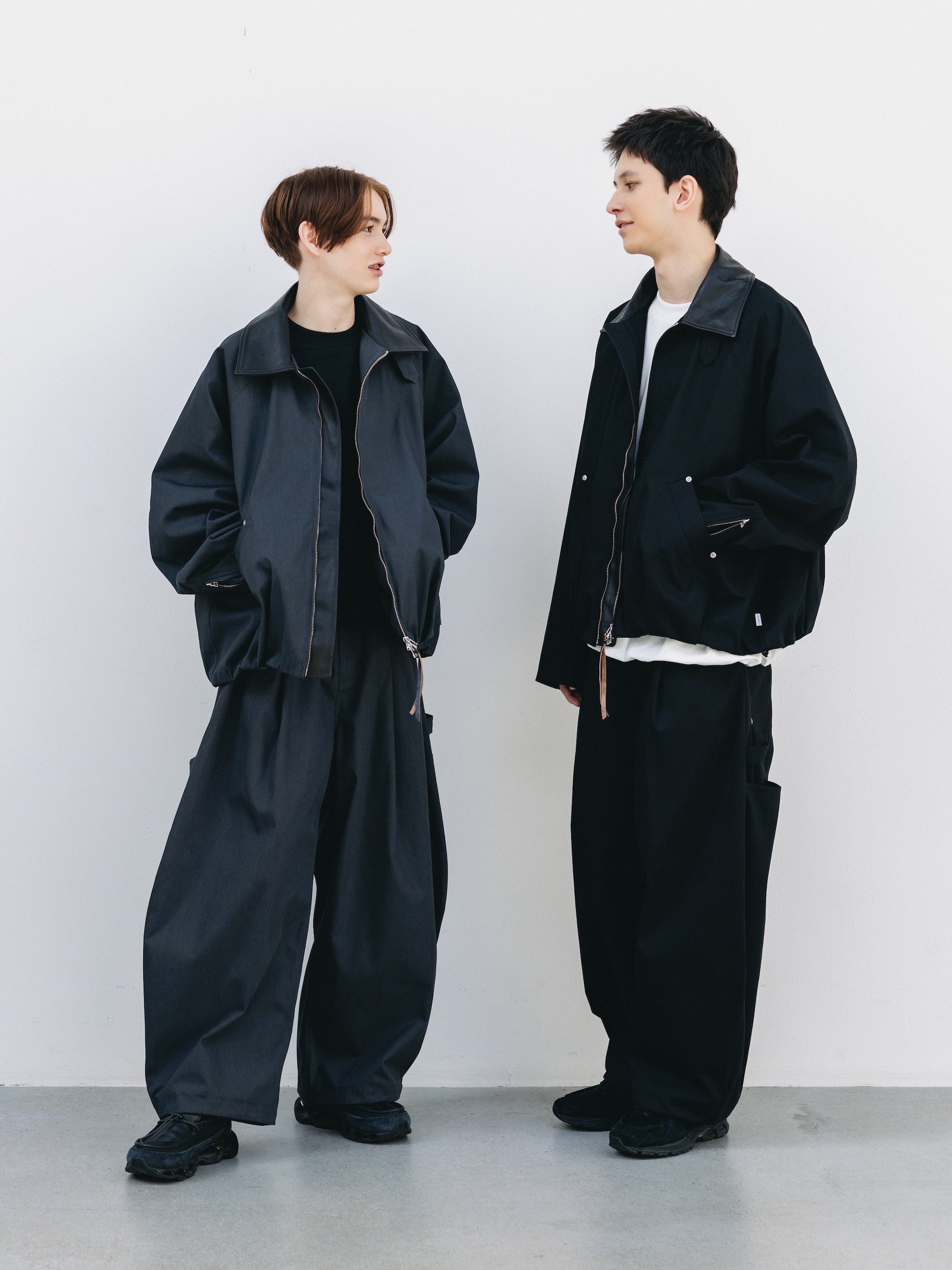 【5.16 SAT 20:00- IN STOCK】T/C GABARDINE CITY MASSIVE UTILITY PANTS (BLACK)