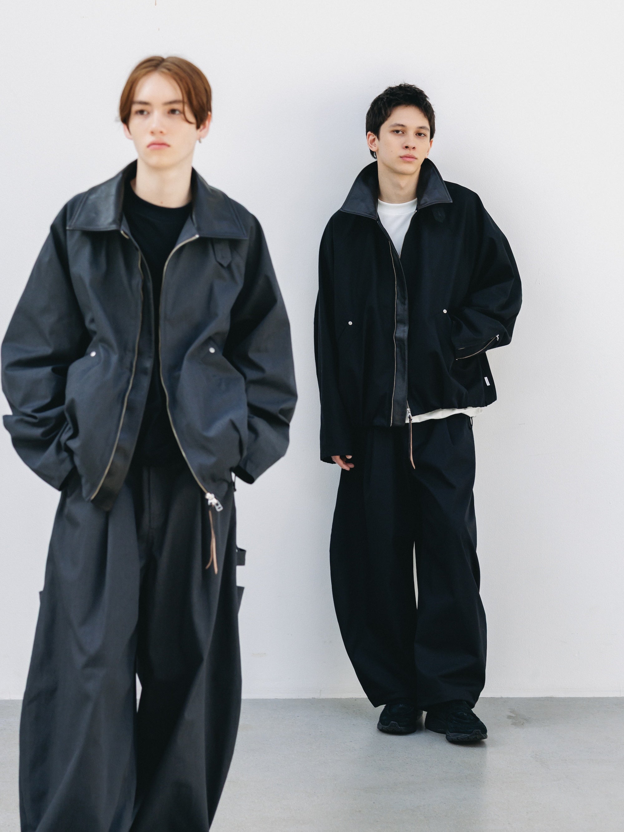 【5.16 SAT 20:00- IN STOCK】T/C GABARDINE CITY MASSIVE UTILITY PANTS (BLACK)