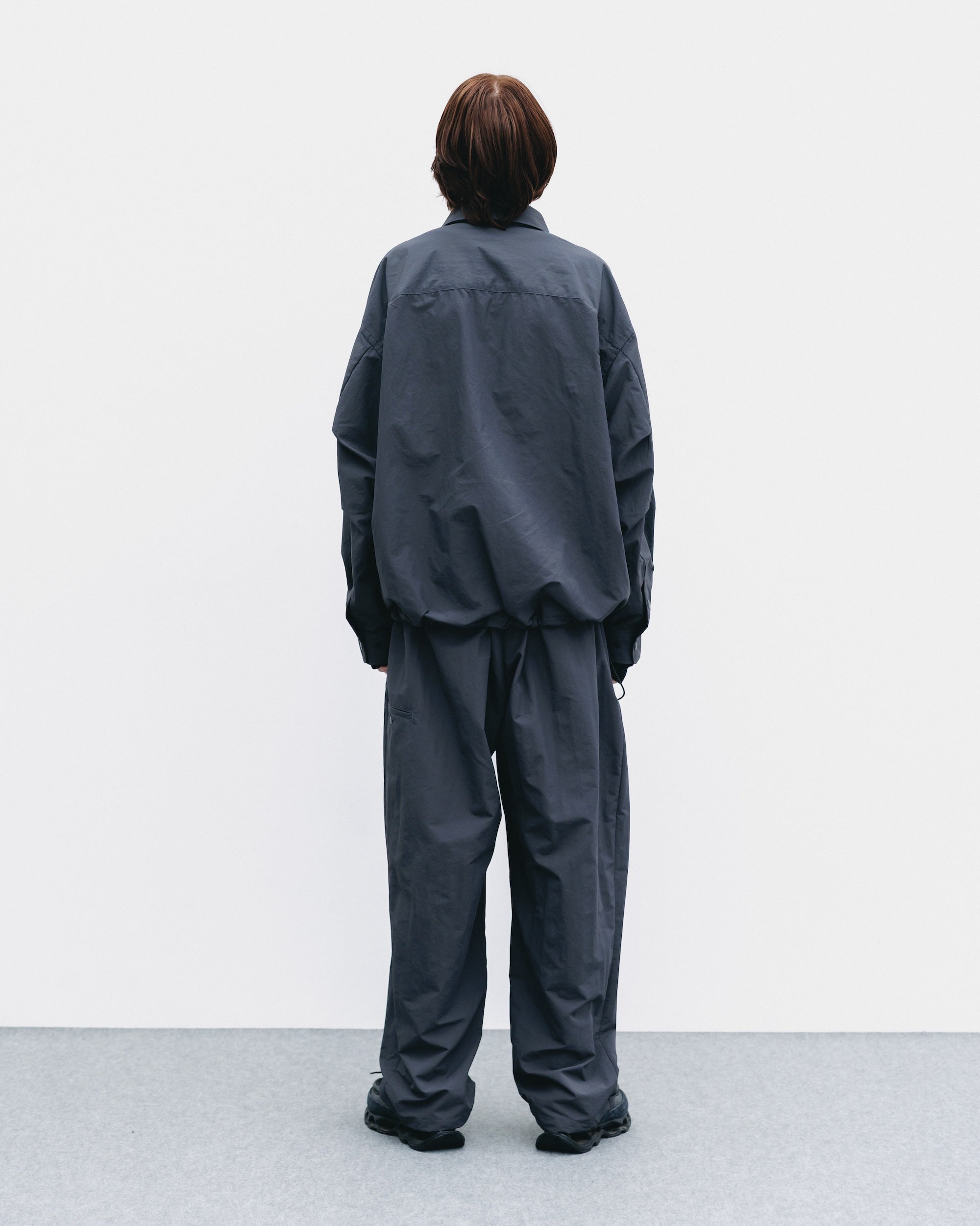 ACTIVE CITY UNIFORM L/S PULLOVER SHIRT (GRAY)