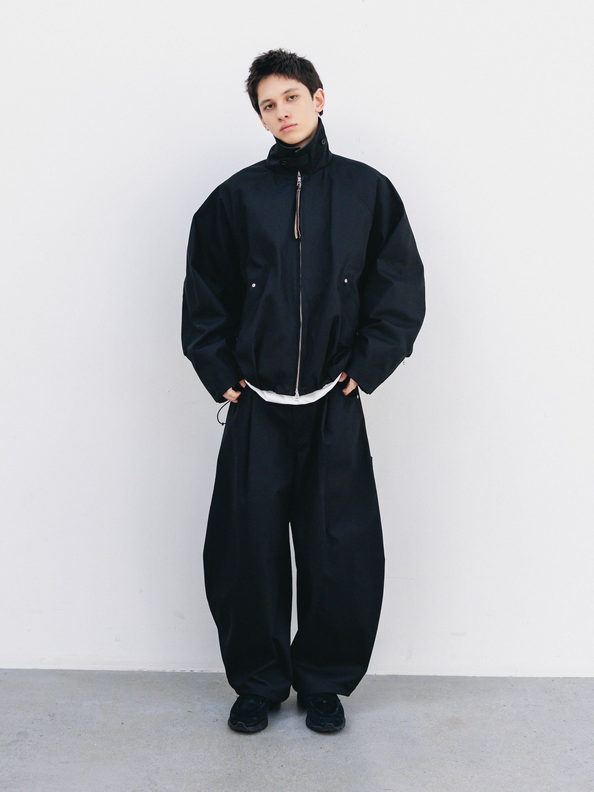 【5.16 SAT 20:00- IN STOCK】T/C GABARDINE CITY MASSIVE UTILITY PANTS (BLACK)