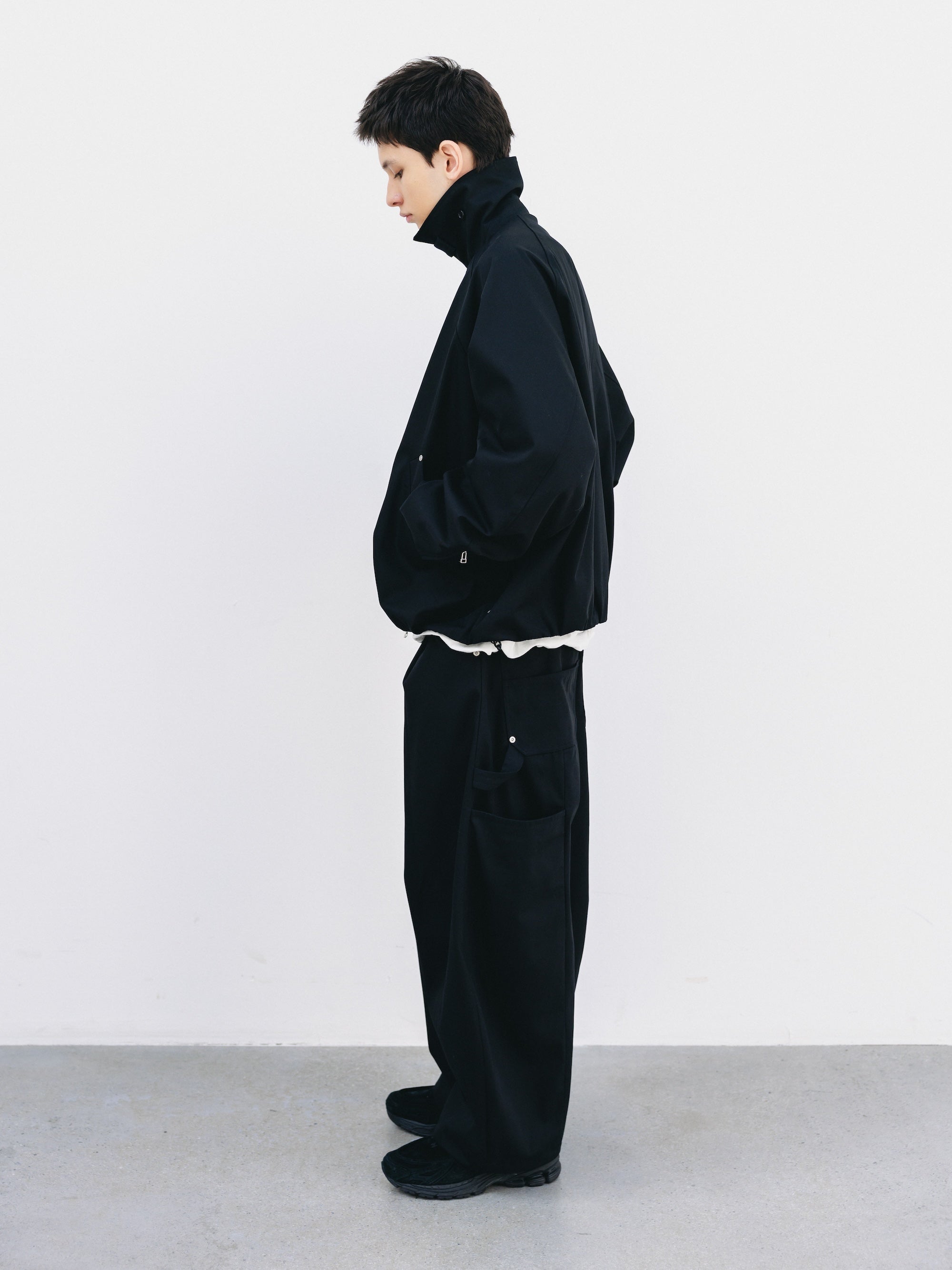 【5.16 SAT 20:00- IN STOCK】T/C GABARDINE CITY MASSIVE UTILITY PANTS (BLACK)