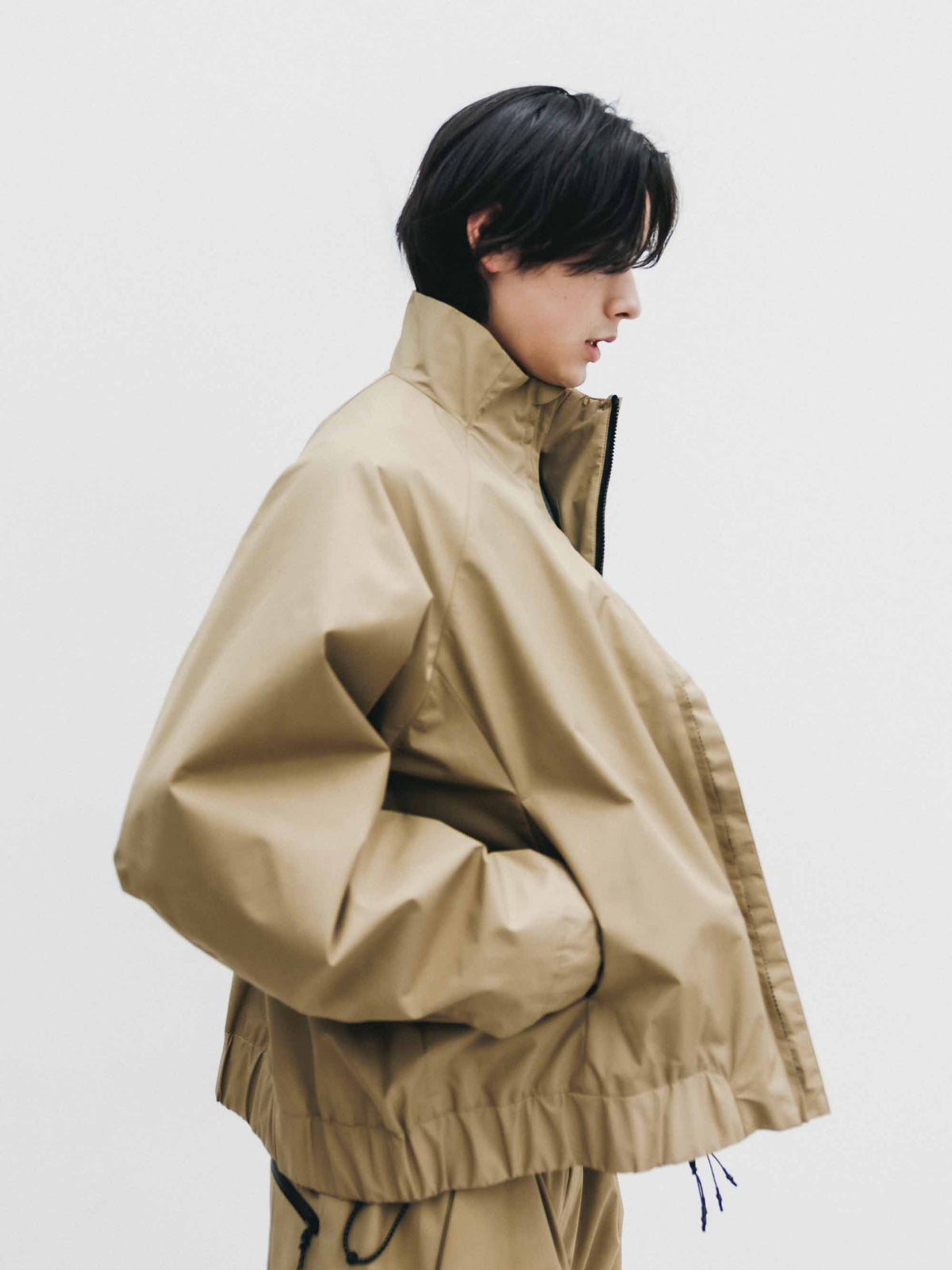 【9.26 SAT 20:00- IN STOCK】+phenix WINDSTOPPER® by GORE-TEX LABS CITY CORE STAND JACKET (CAMEL BEIGE)