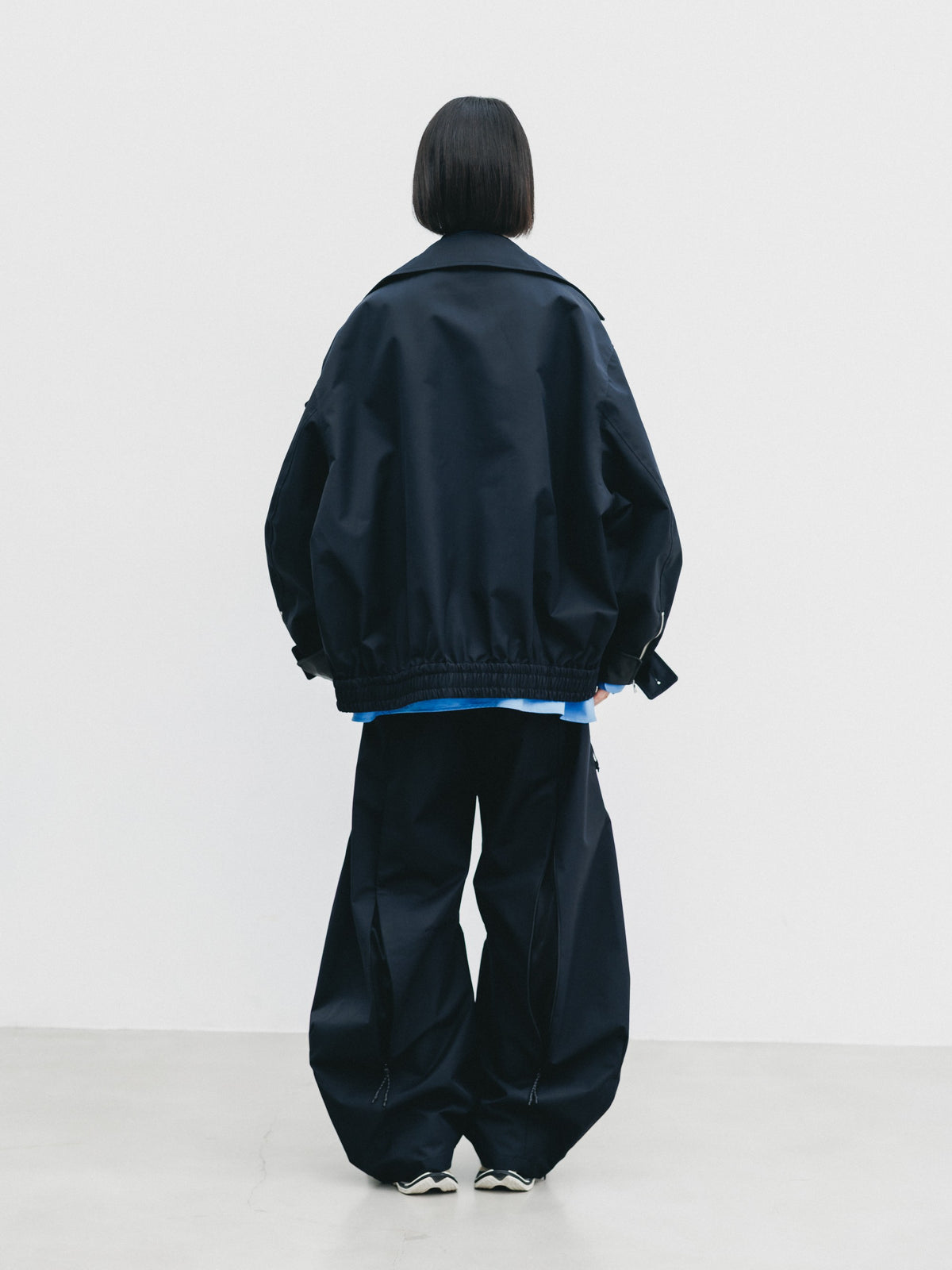 【10.24 SAT 20:00- IN STOCK】 +phenix WINDSTOPPER® by GORE-TEX LABS TWILL CITY DOUBLE FLAP JACKET (BLACK)