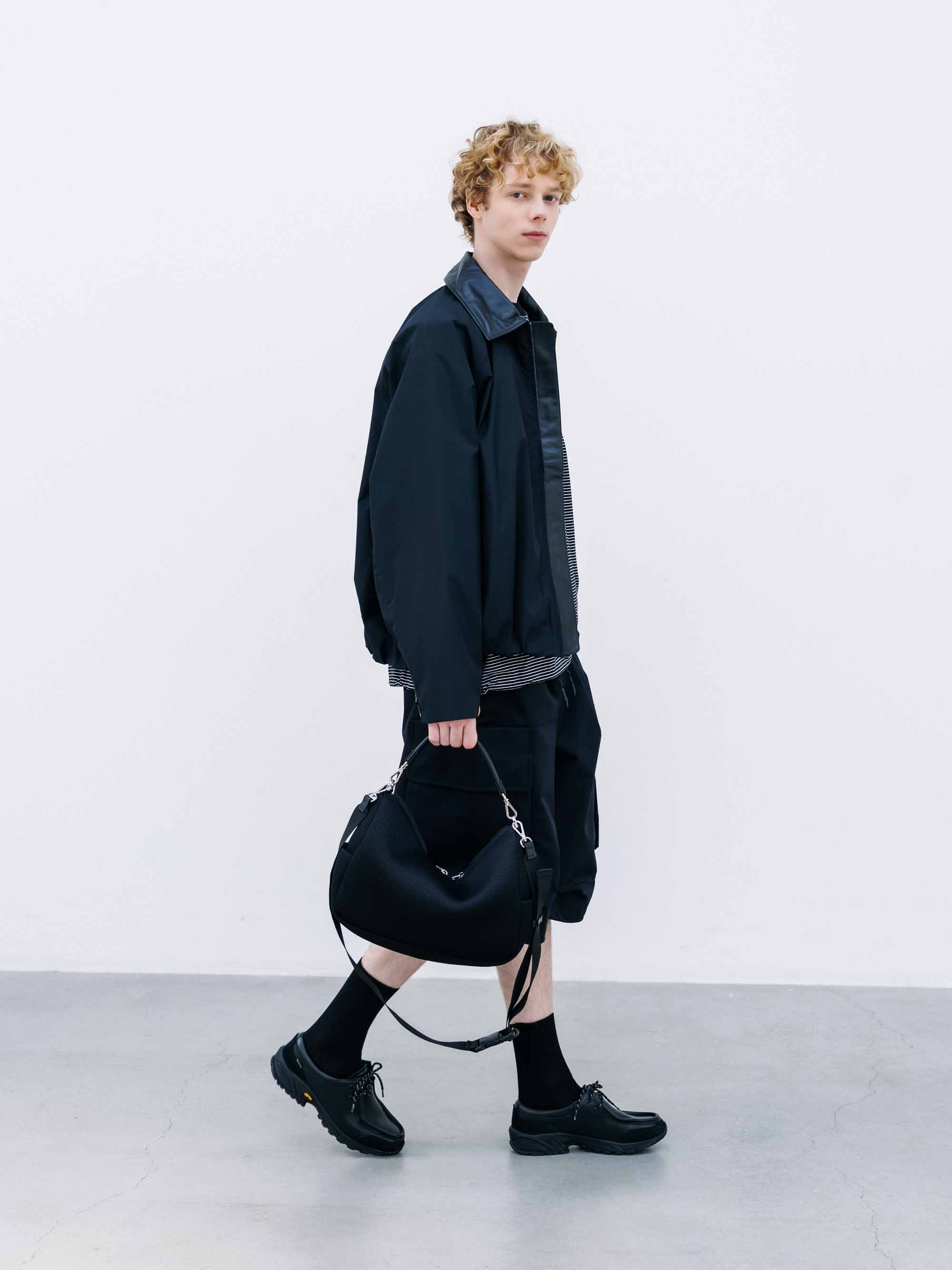 【9.12 SAT 20:00- IN STOCK】W-MESH DAYOFF BAG (BLACK)