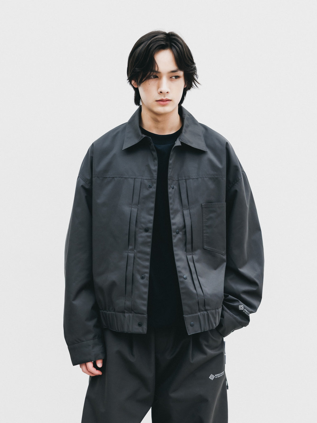【10.28 WED 20:00- IN STOCK】 +phenix WINDSTOPPER® by GORE-TEX LABS TWILL CITY 1ST TYPE JACKET (SHADOW GRAY)