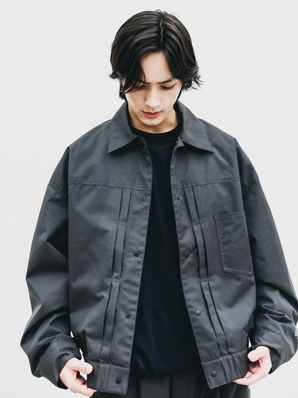 【10.28 WED 20:00- IN STOCK】 +phenix WINDSTOPPER® by GORE-TEX LABS TWILL CITY 1ST TYPE JACKET (SHADOW GRAY)