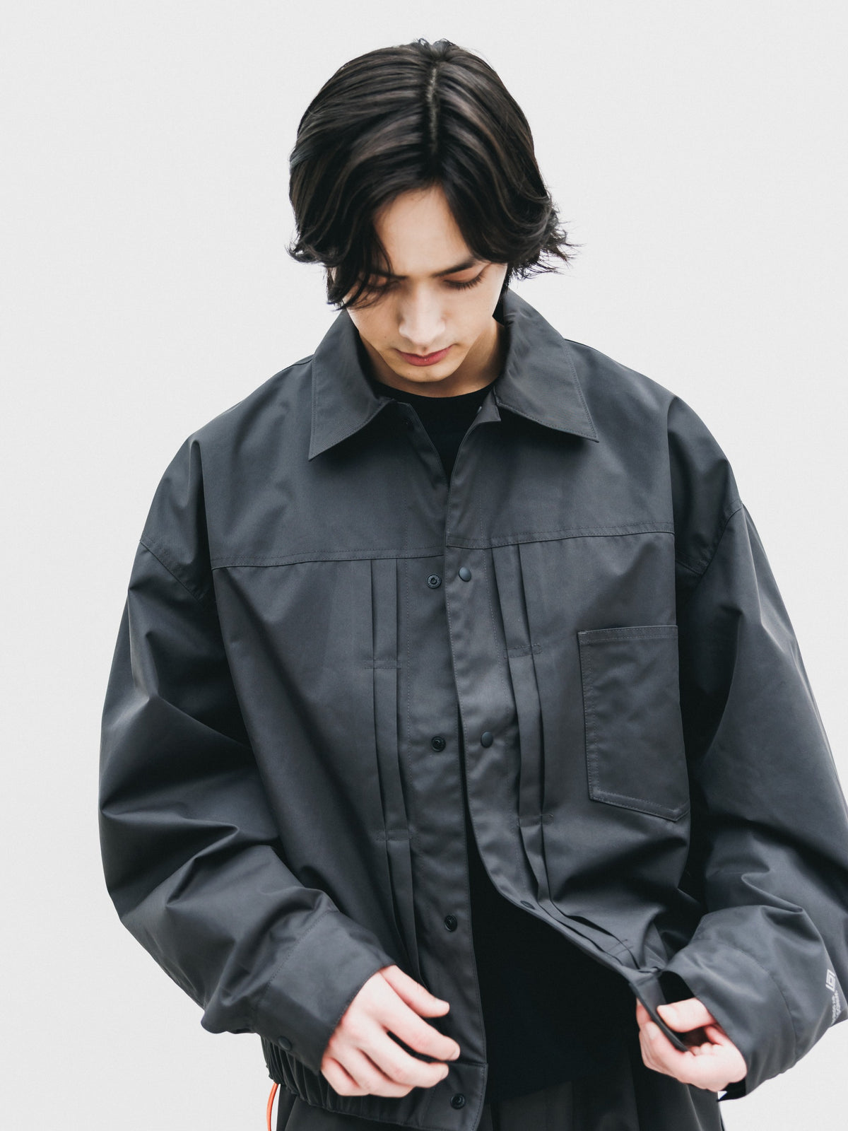 【10.28 WED 20:00- IN STOCK】 +phenix WINDSTOPPER® by GORE-TEX LABS TWILL CITY 1ST TYPE JACKET (SHADOW GRAY)