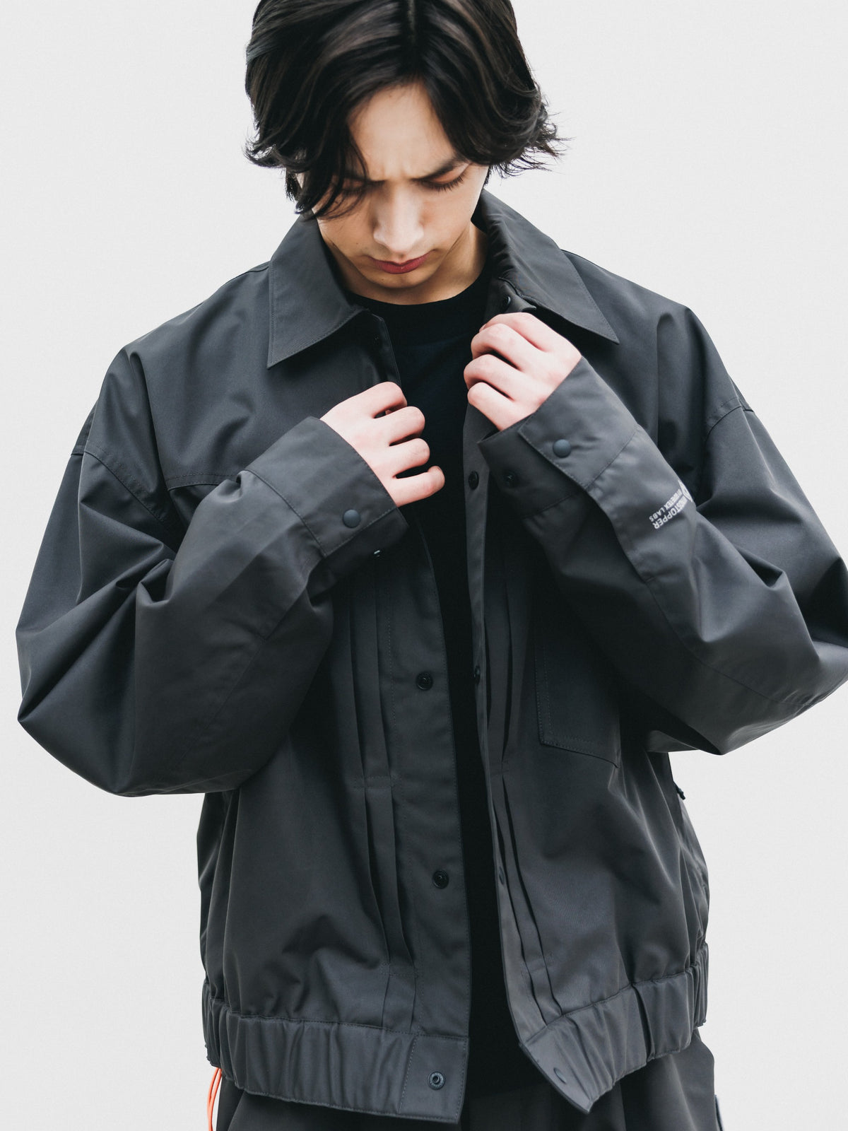 【10.28 WED 20:00- IN STOCK】 +phenix WINDSTOPPER® by GORE-TEX LABS TWILL CITY 1ST TYPE JACKET (SHADOW GRAY)