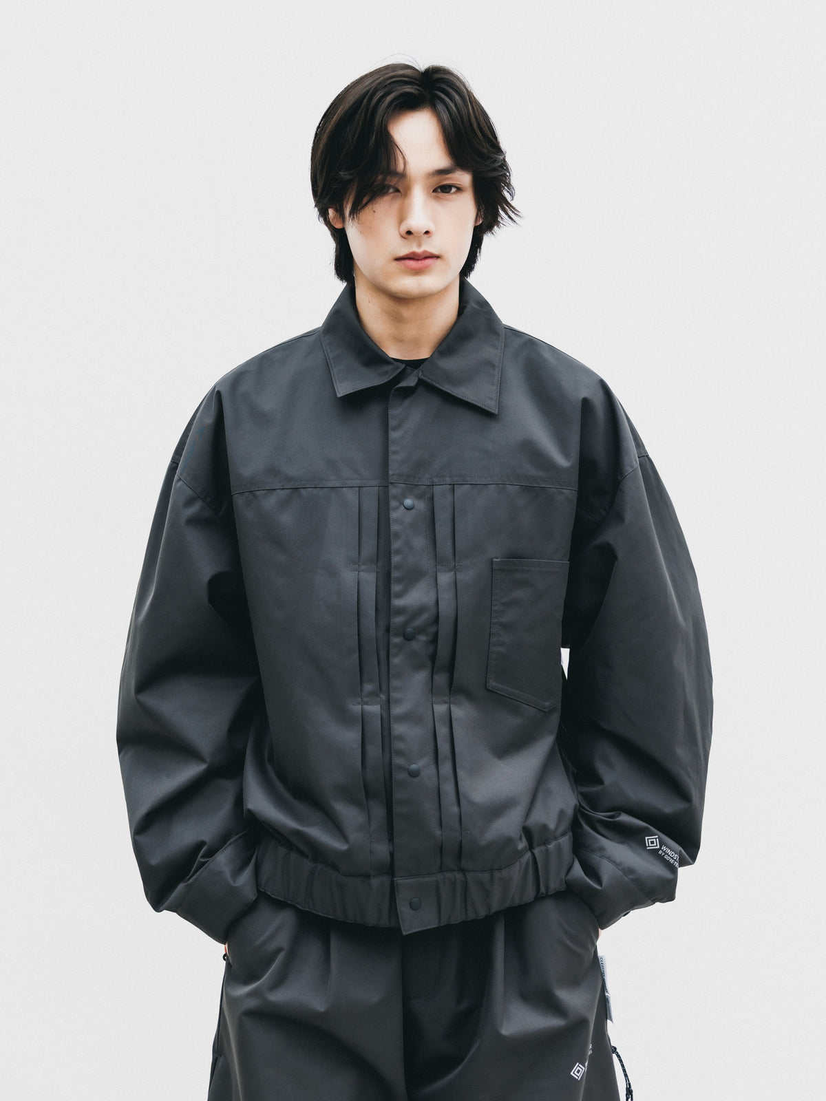 【10.28 WED 20:00- IN STOCK】 +phenix WINDSTOPPER® by GORE-TEX LABS TWILL CITY 1ST TYPE JACKET (SHADOW GRAY)