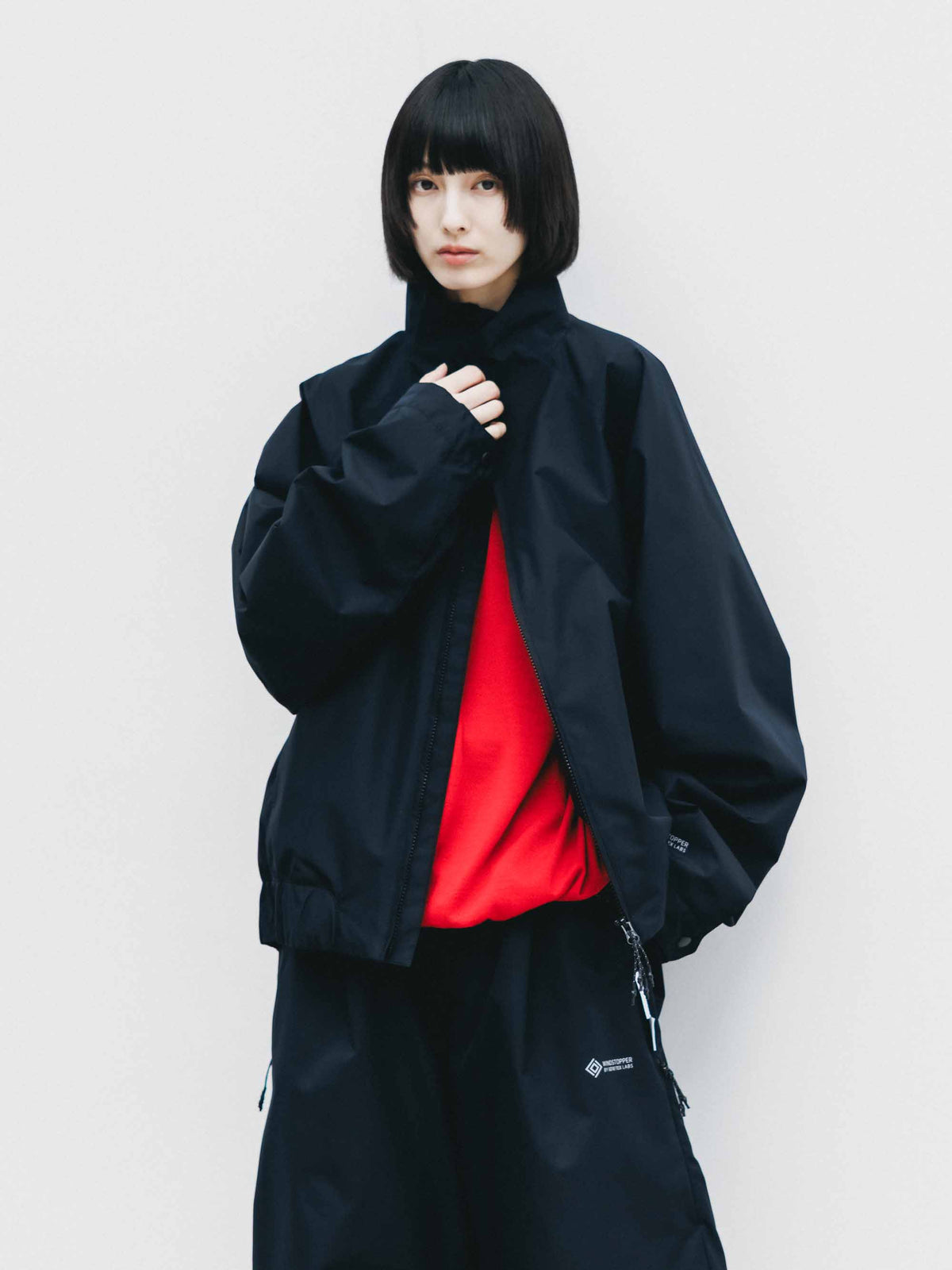 【9.26 SAT 20:00- IN STOCK】+phenix WINDSTOPPER® by GORE-TEX LABS CITY CORE STAND JACKET (BLACK)