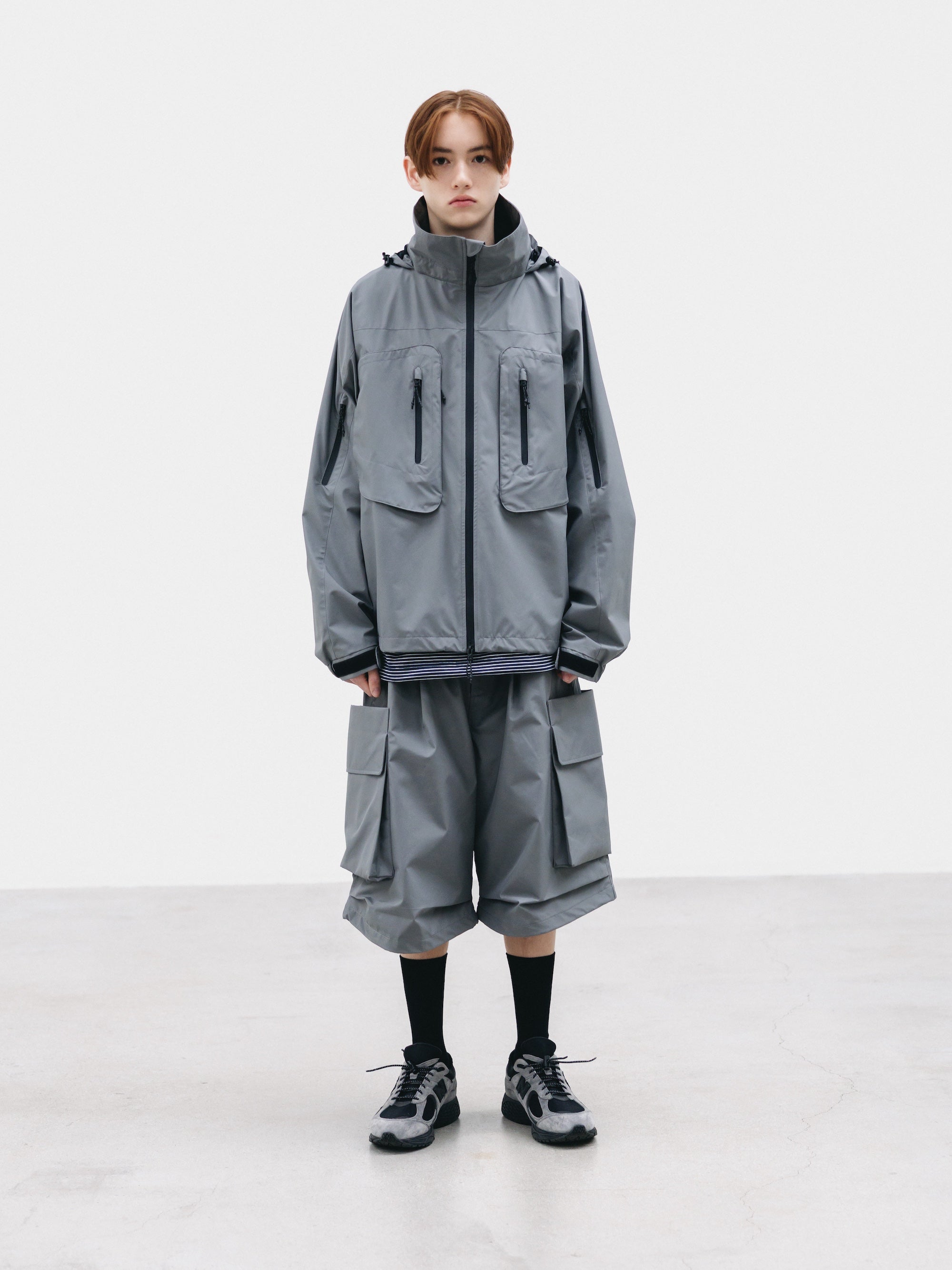 【3.4 WED 20:00- IN STOCK】+phenix WINDSTOPPER® by GORE-TEX LABS CITY HYDRO SHED JACKET (CHARCOAL GRAY)