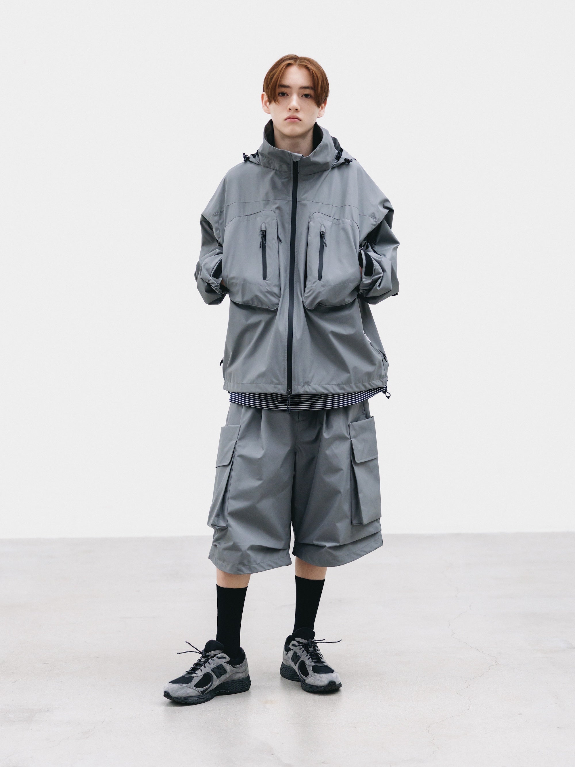 【3.4 WED 20:00- IN STOCK】+phenix WINDSTOPPER® by GORE-TEX LABS CITY HYDRO SHED JACKET (CHARCOAL GRAY)