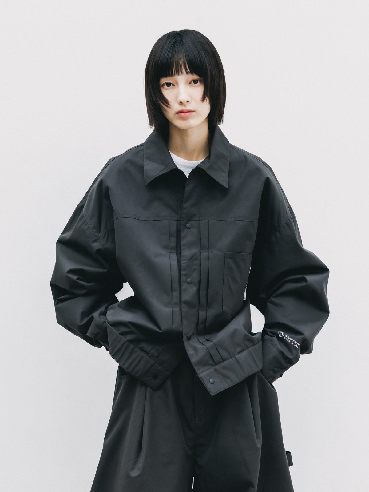 【10.28 WED 20:00- IN STOCK】 +phenix WINDSTOPPER® by GORE-TEX LABS TWILL CITY 1ST TYPE JACKET (SHADOW GRAY)
