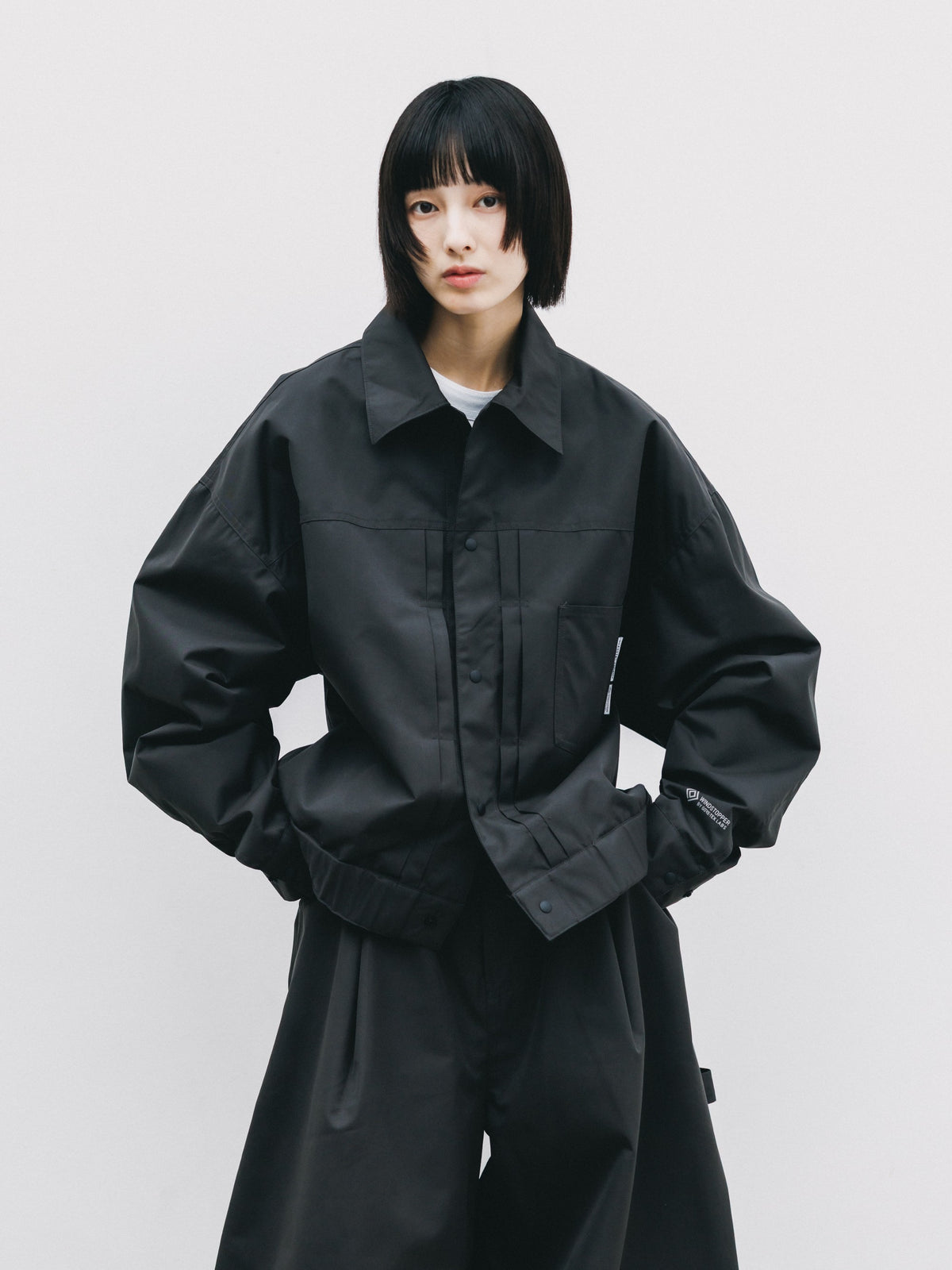 【10.28 WED 20:00- IN STOCK】 +phenix WINDSTOPPER® by GORE-TEX LABS TWILL CITY 1ST TYPE JACKET (SHADOW GRAY)