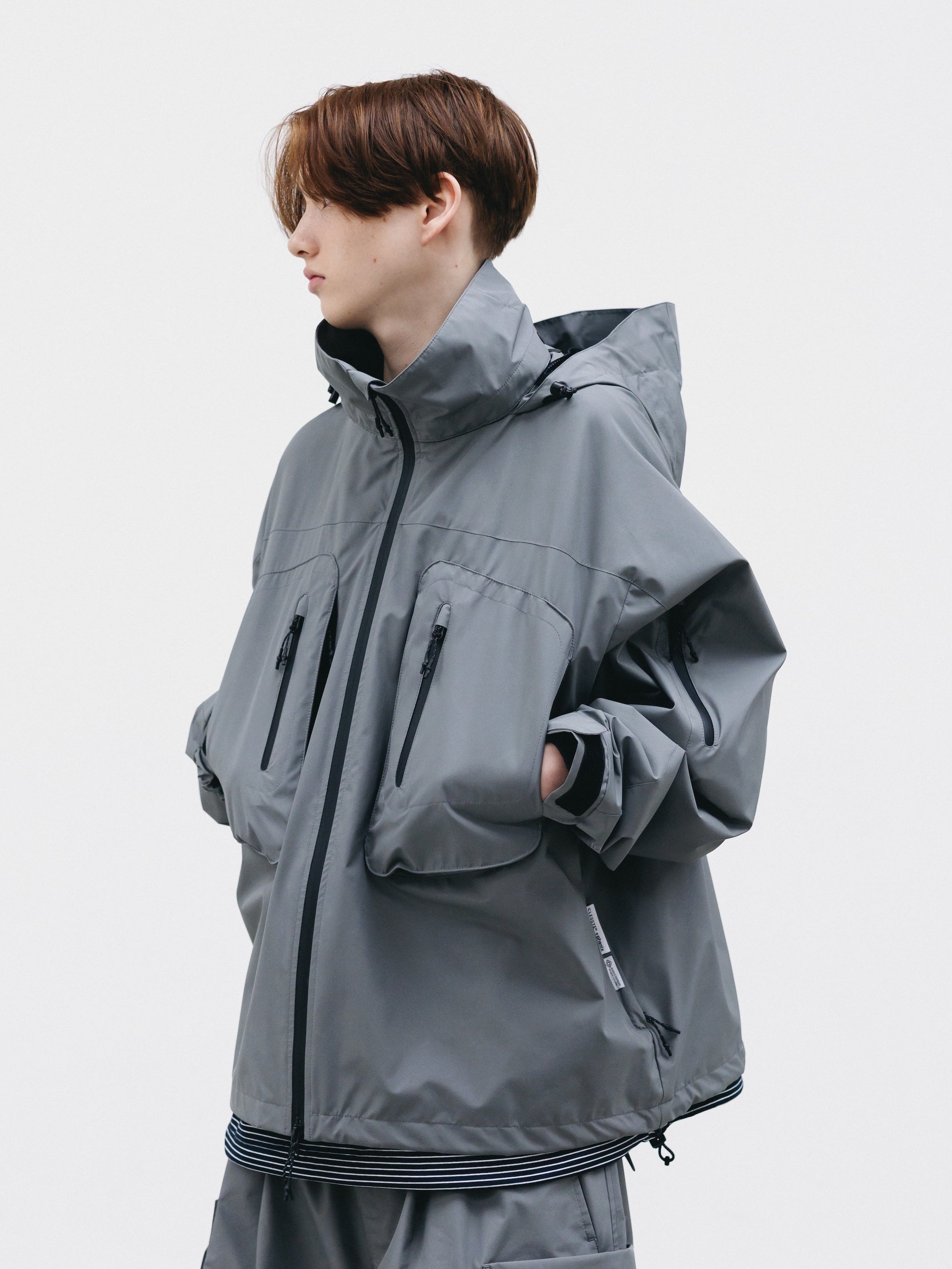 【3.4 WED 20:00- IN STOCK】+phenix WINDSTOPPER® by GORE-TEX LABS CITY HYDRO SHED JACKET (CHARCOAL GRAY)