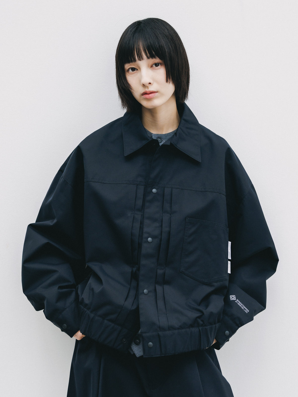 【10.28 WED 20:00- IN STOCK】 +phenix WINDSTOPPER® by GORE-TEX LABS TWILL CITY 1ST TYPE JACKET (BLACK)