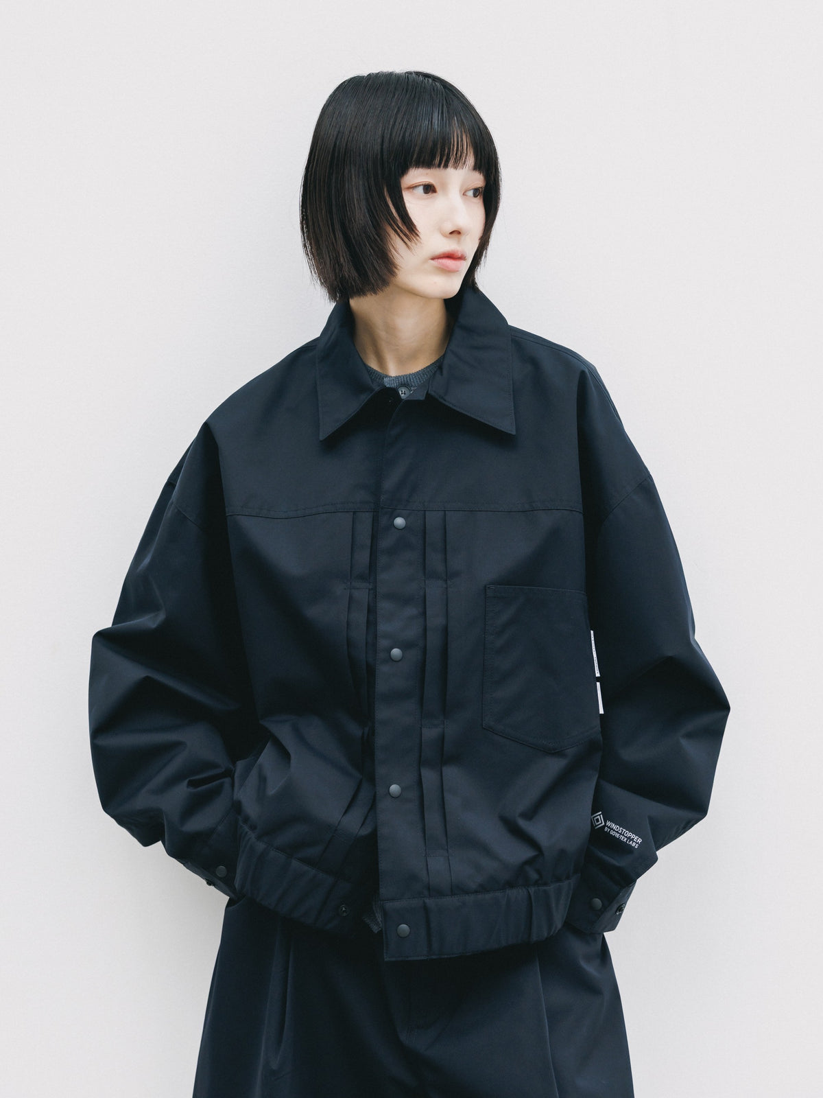 【10.28 WED 20:00- IN STOCK】 +phenix WINDSTOPPER® by GORE-TEX LABS TWILL CITY 1ST TYPE JACKET (BLACK)