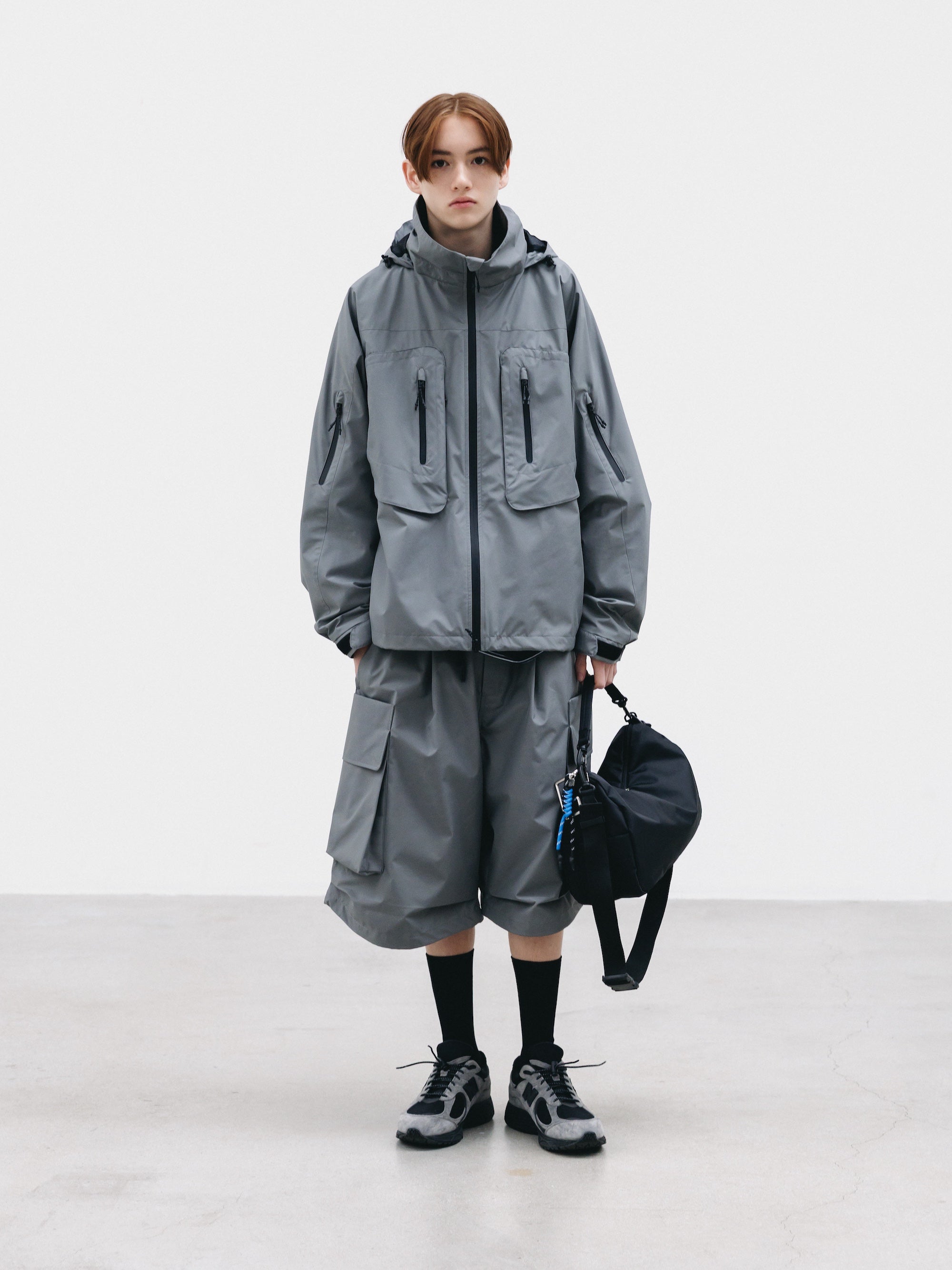 市立船橋アウター phenix WINDSTOPPER® by GORE-TEX LABS CITY HYDRO SHED JACKET (CHARCOAL