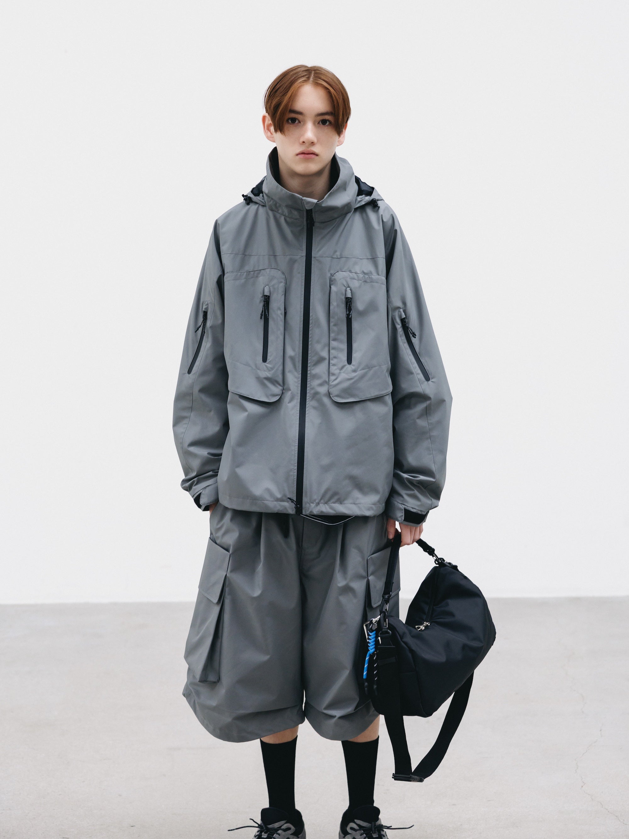 【3.4 WED 20:00- IN STOCK】+phenix WINDSTOPPER® by GORE-TEX LABS CITY HYDRO SHED JACKET (CHARCOAL GRAY)