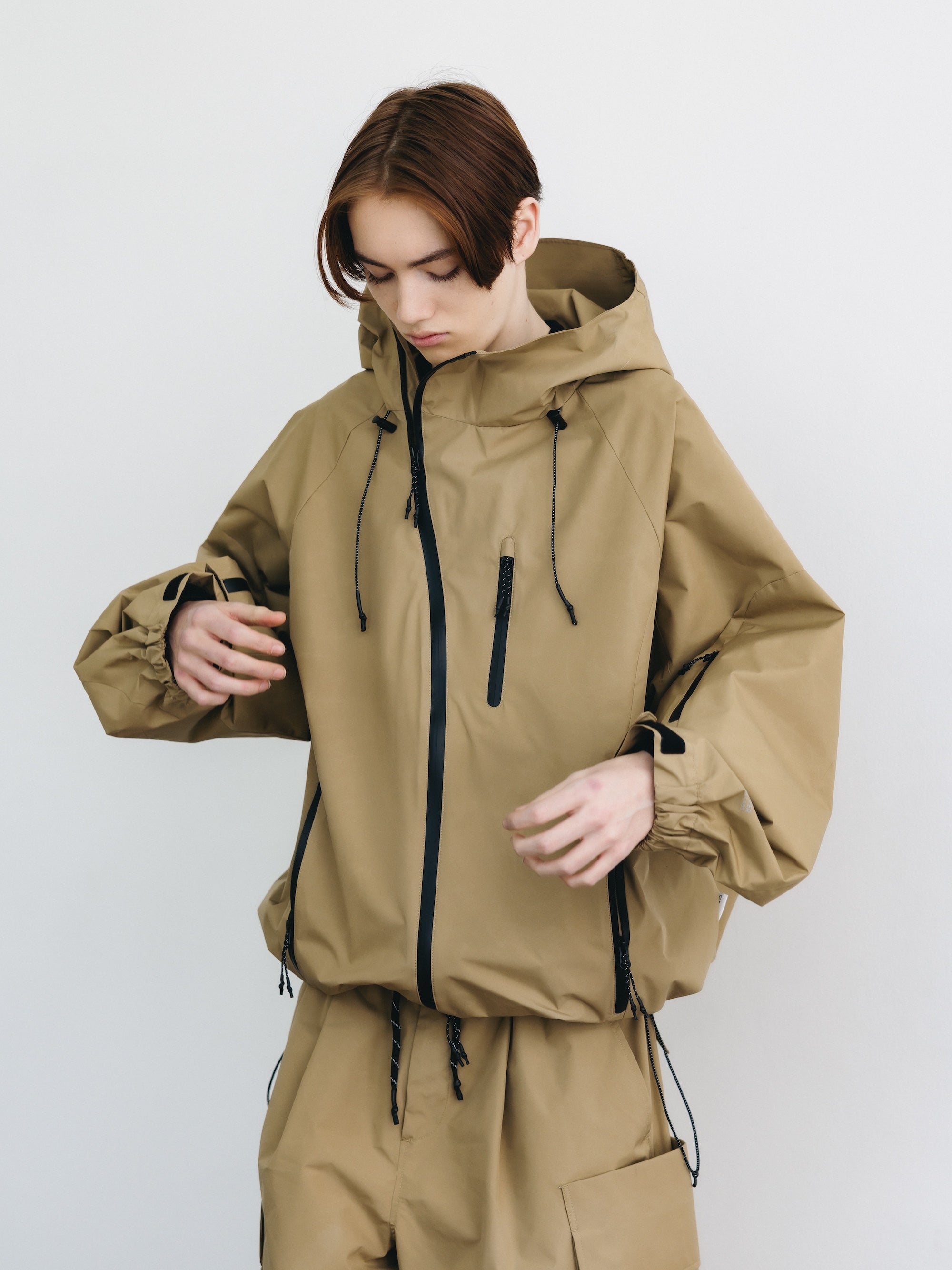 【4.15 WED 20:00- IN STOCK】+phenix WINDSTOPPER® by GORE-TEX LABS CITY MOUNTAIN JACKET (CAMEL BEIGE)