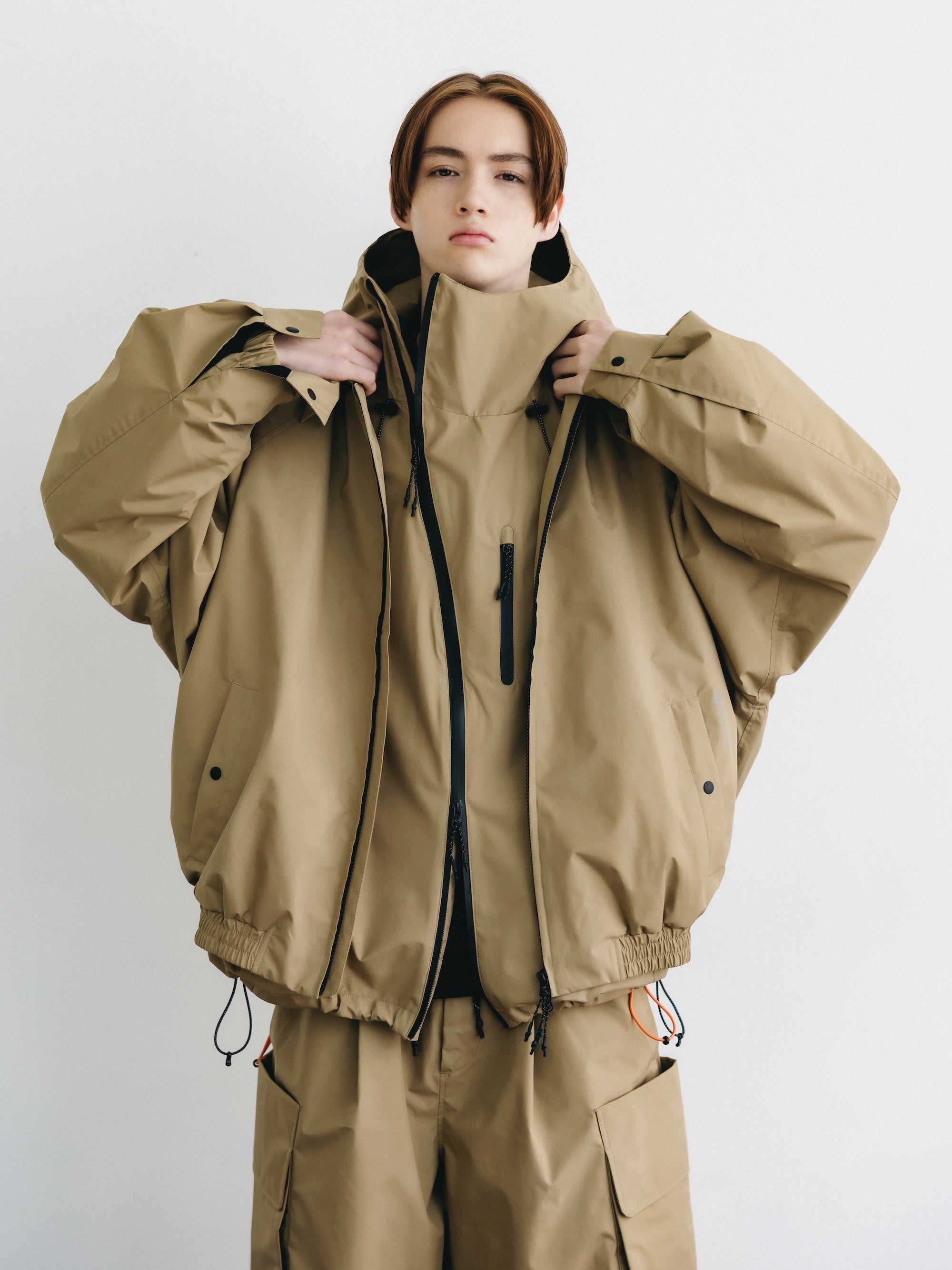 +phenix WINDSTOPPER® by GORE-TEX LABS ACTIVE CITY UTILITY JACKET (CAMEL BEIGE)