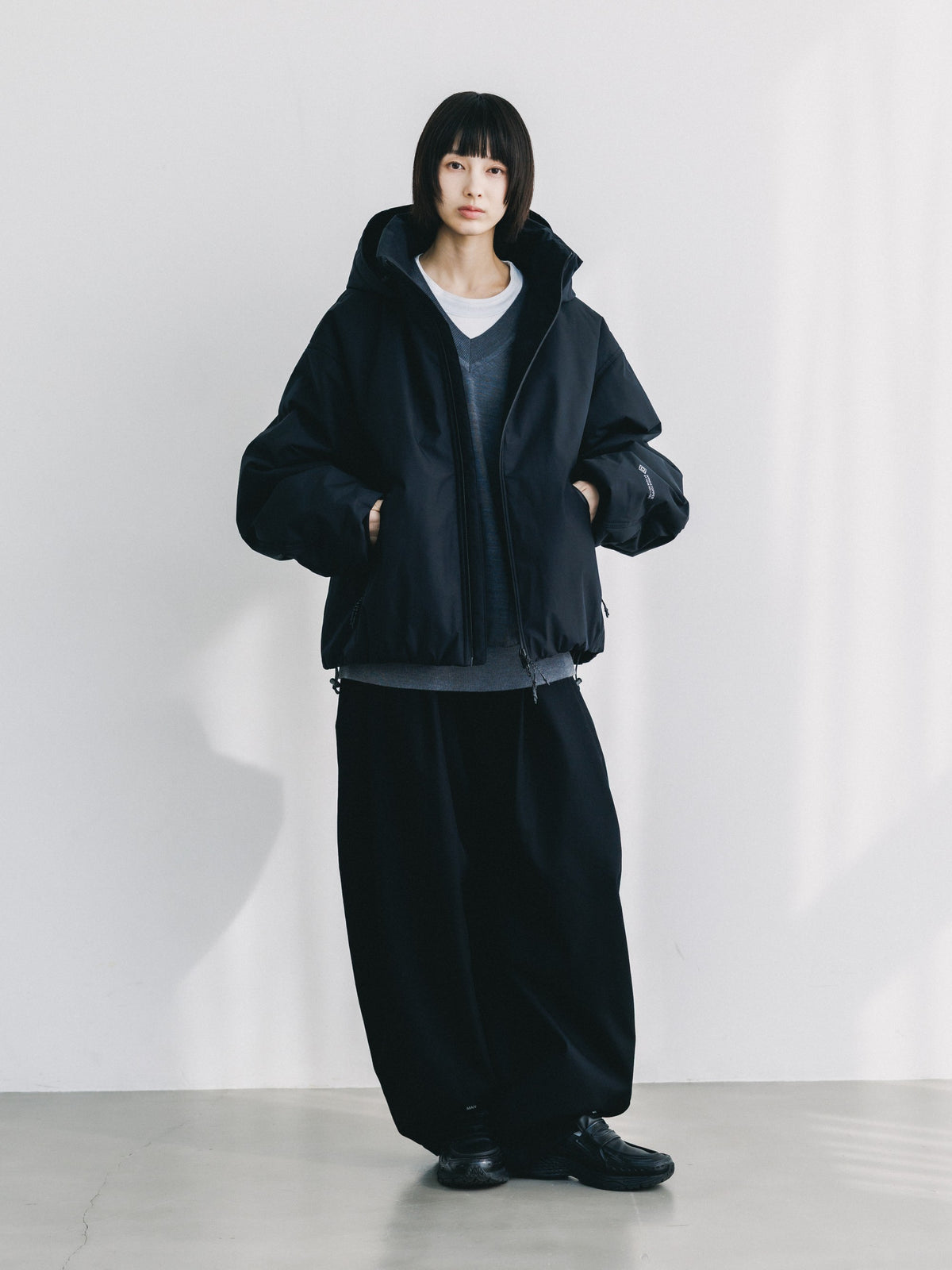 【10.28 WED 20:00- IN STOCK】 +phenix WINDSTOPPER® by GORE-TEX LABS CITY UTILITY INSULATED JACKET TYPE 1 (BLACK)