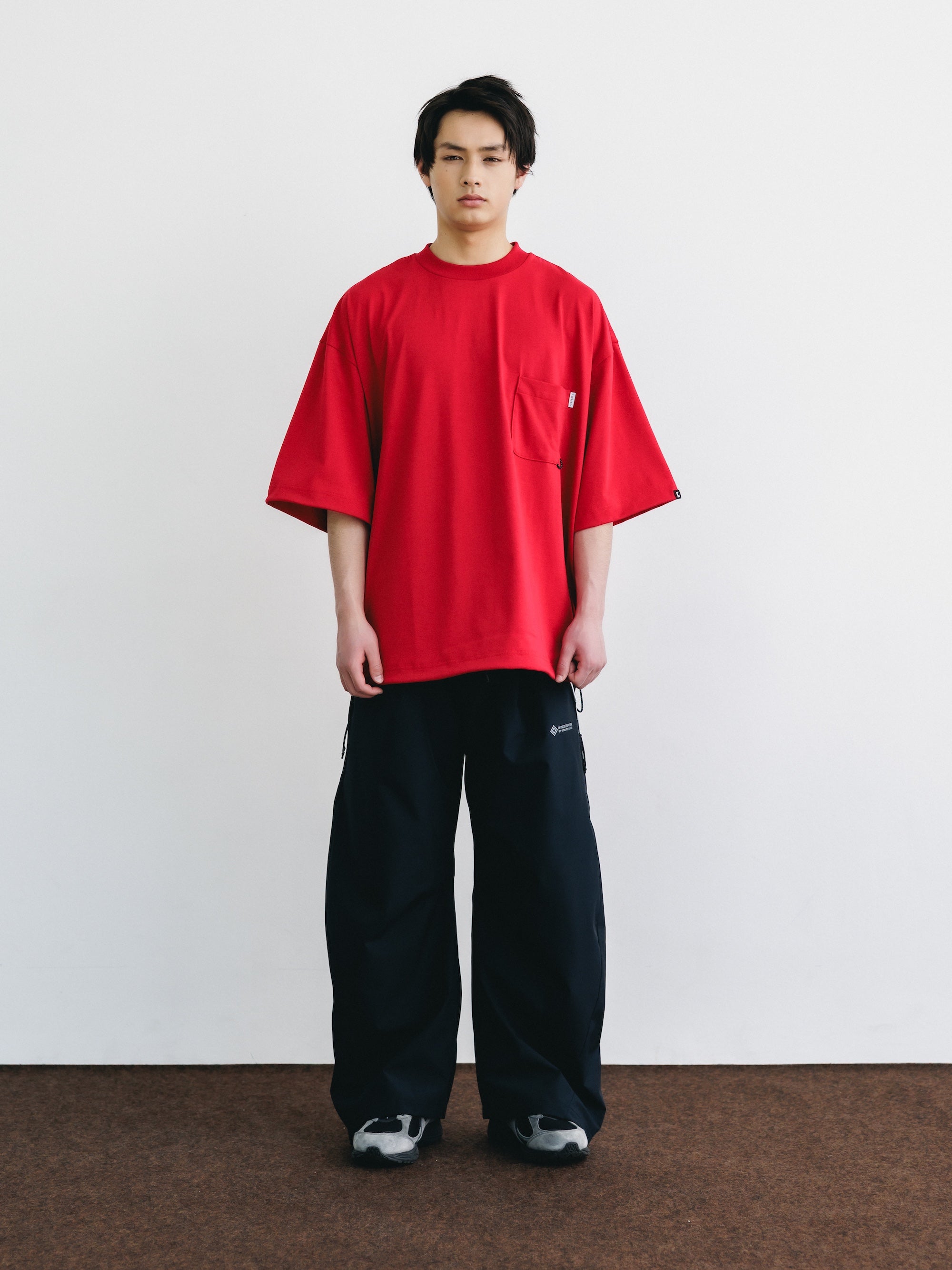 【4.29 WED 20:00- IN STOCK】TECH POCKET S/S T-SHIRT (RED)