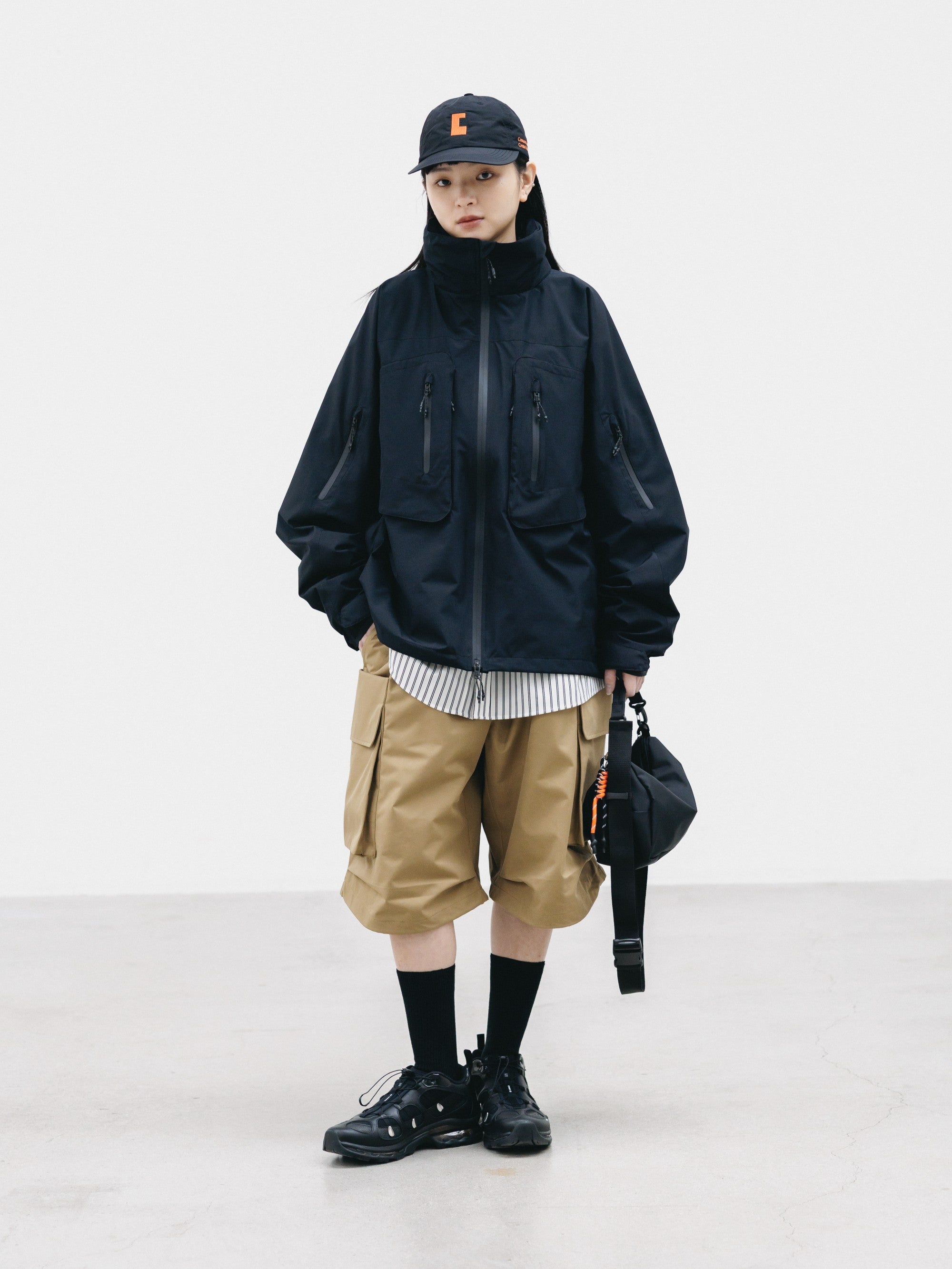 【6.27 SAT 20:00- IN STOCK】+phenix WINDSTOPPER® by GORE-TEX LABS TWILL CITY MILITARY HALF PANTS 001 (CAMEL BEIGE)