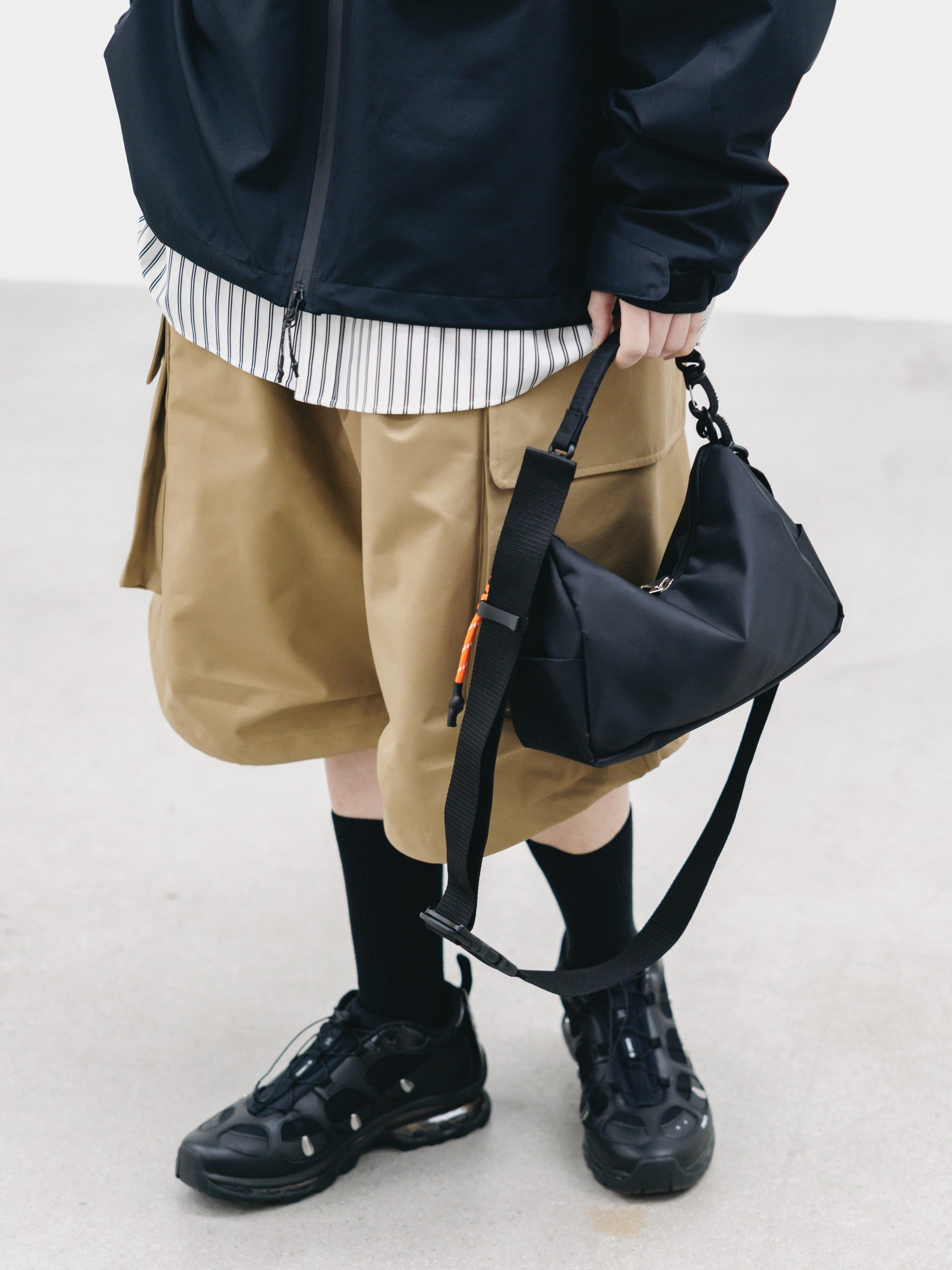 【6.27 SAT 20:00- IN STOCK】+phenix WINDSTOPPER® by GORE-TEX LABS TWILL CITY MILITARY HALF PANTS 001 (CAMEL BEIGE)