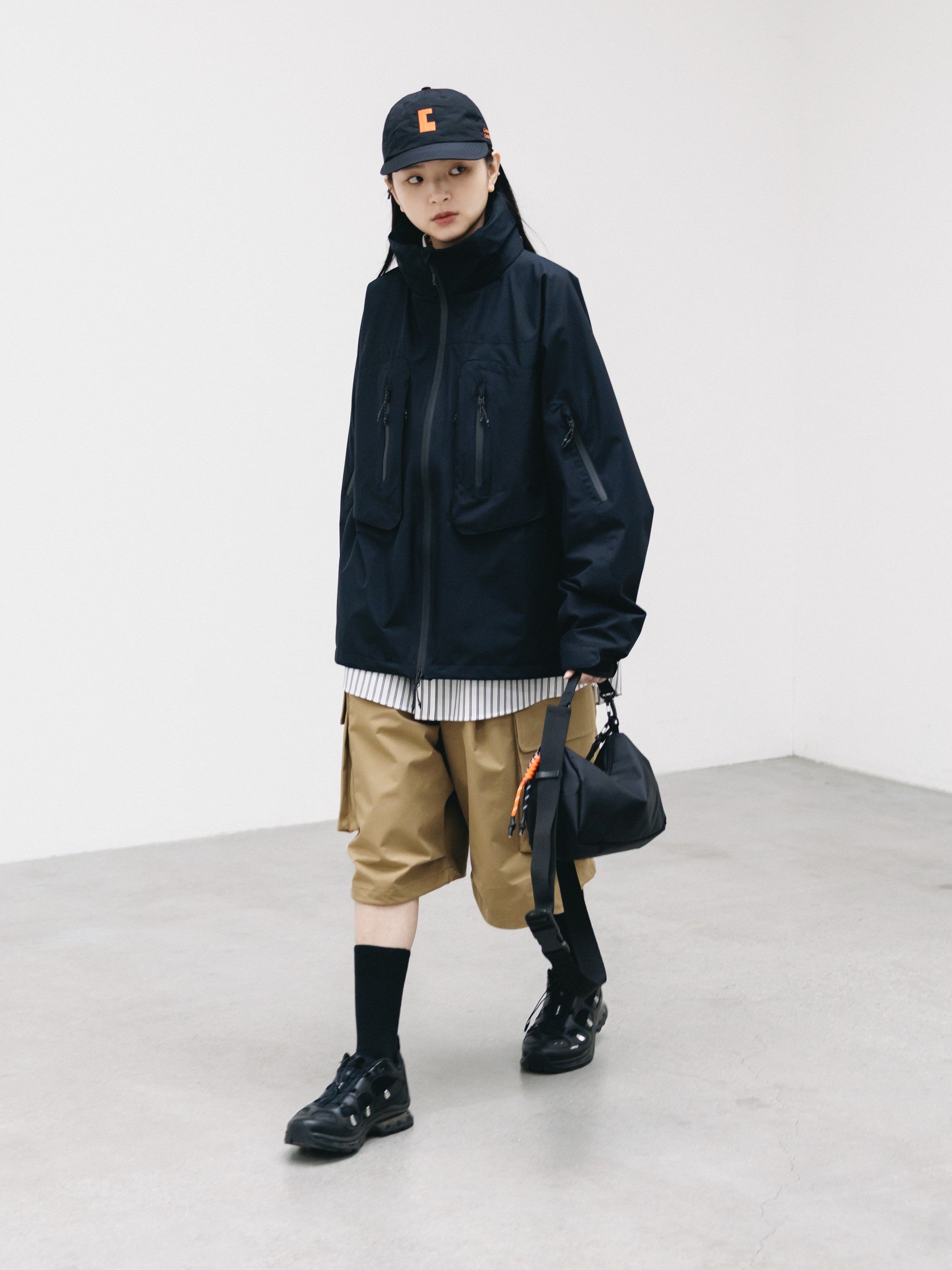 【6.27 SAT 20:00- IN STOCK】+phenix WINDSTOPPER® by GORE-TEX LABS TWILL CITY MILITARY HALF PANTS 001 (CAMEL BEIGE)
